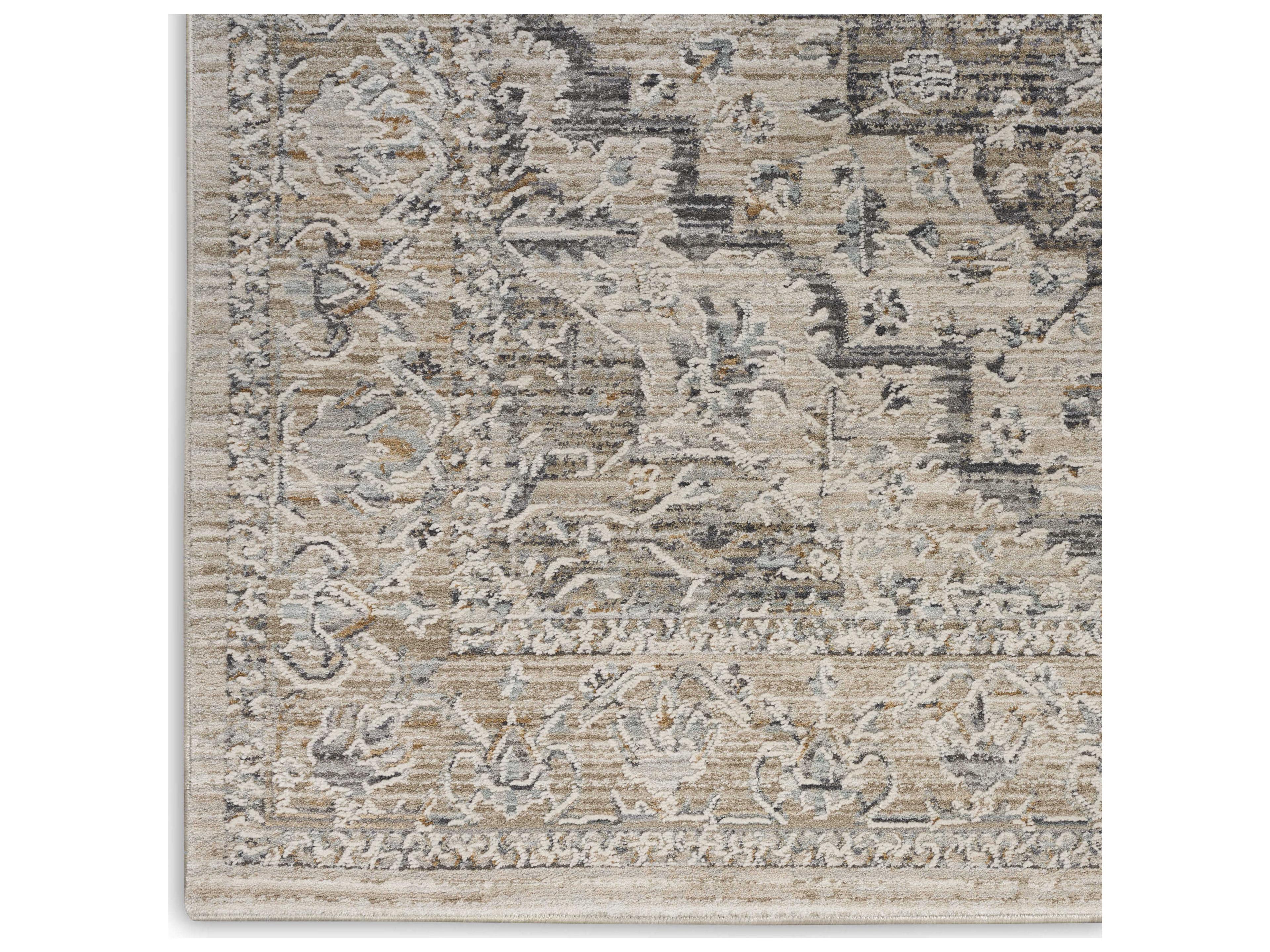 Nourison Lynx Bordered Runner Area Rug