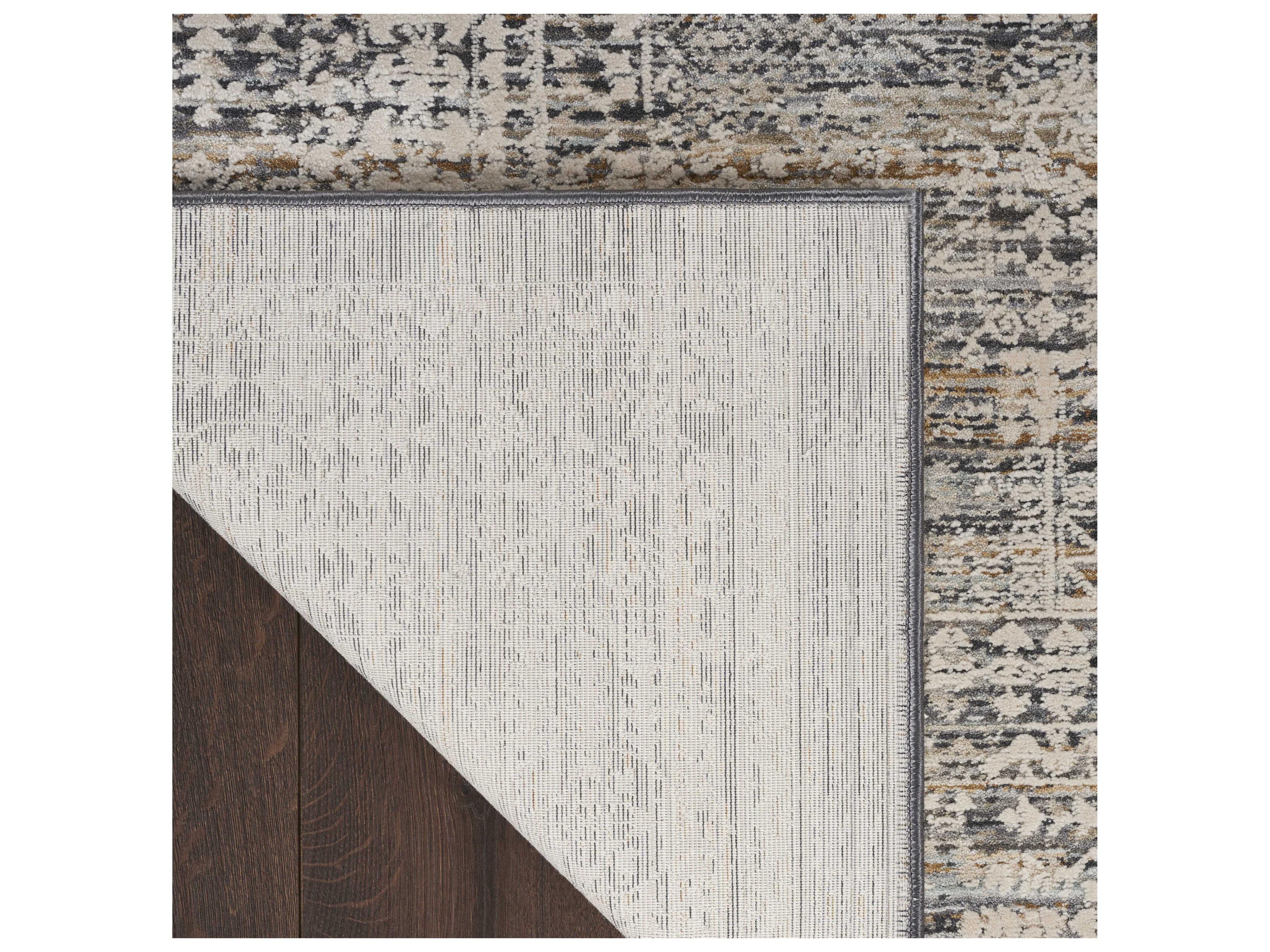 Nourison Lynx Bordered Runner Area Rug