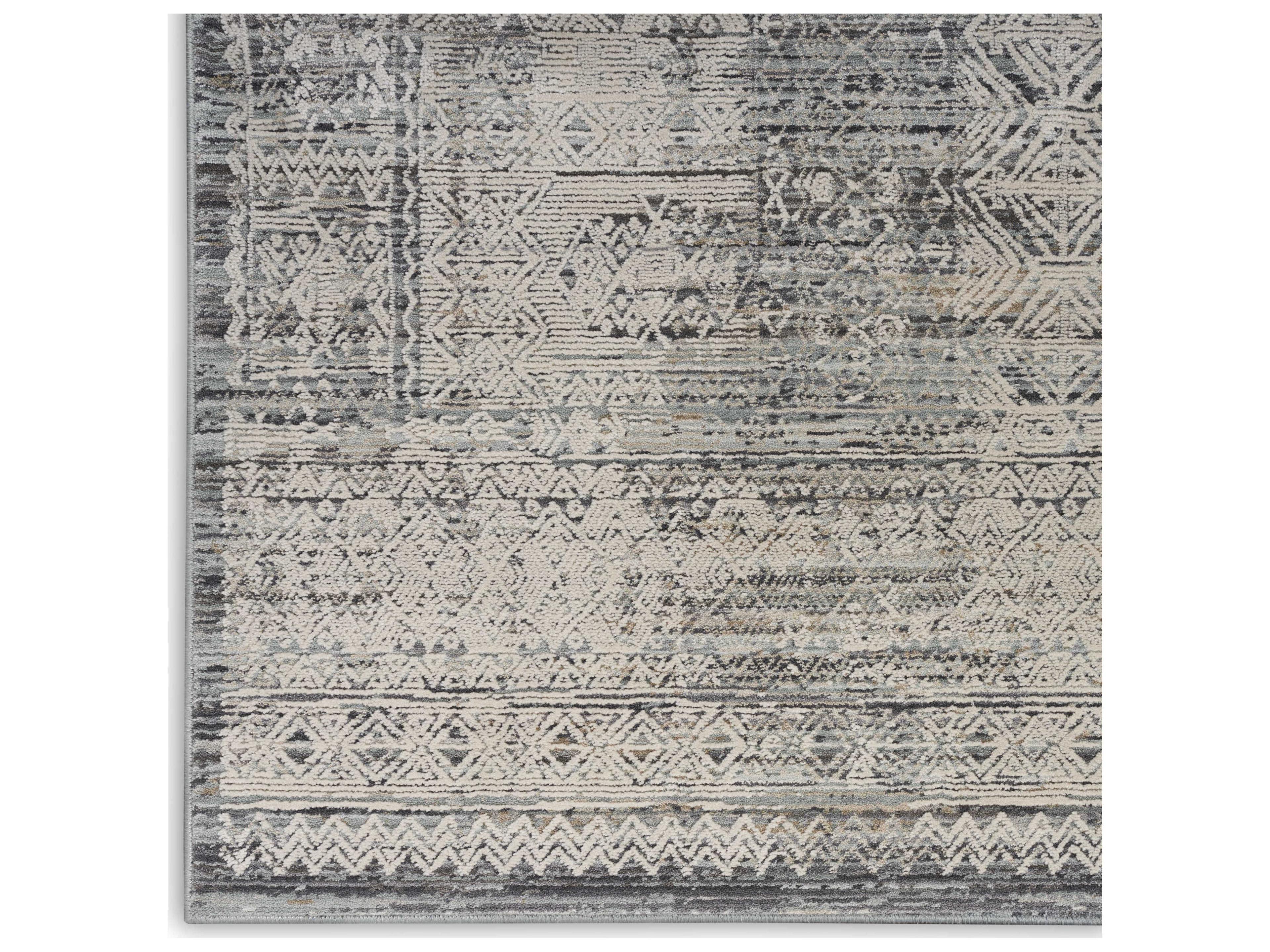Nourison Lynx Bordered Runner Area Rug