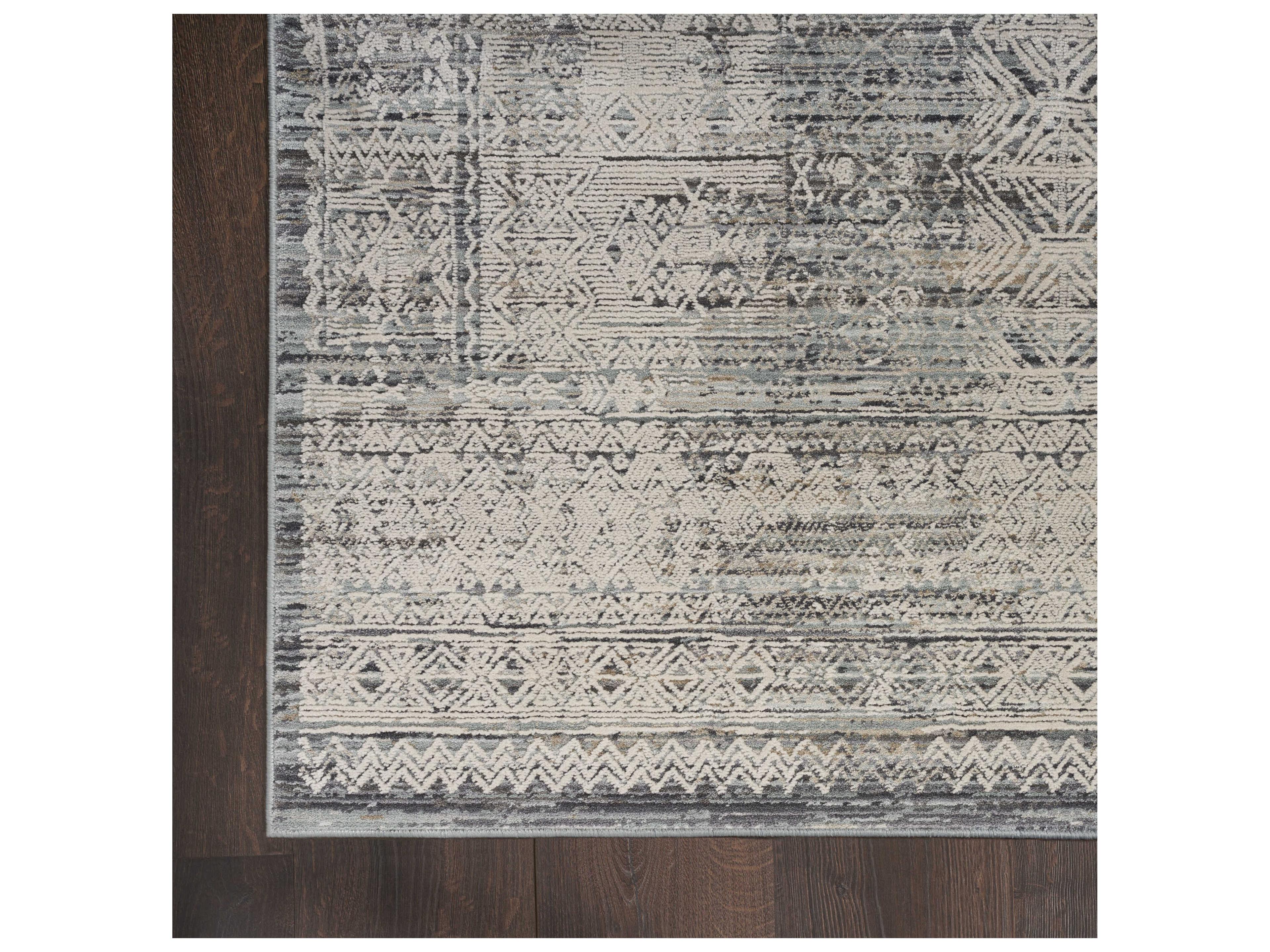 Nourison Lynx Bordered Runner Area Rug