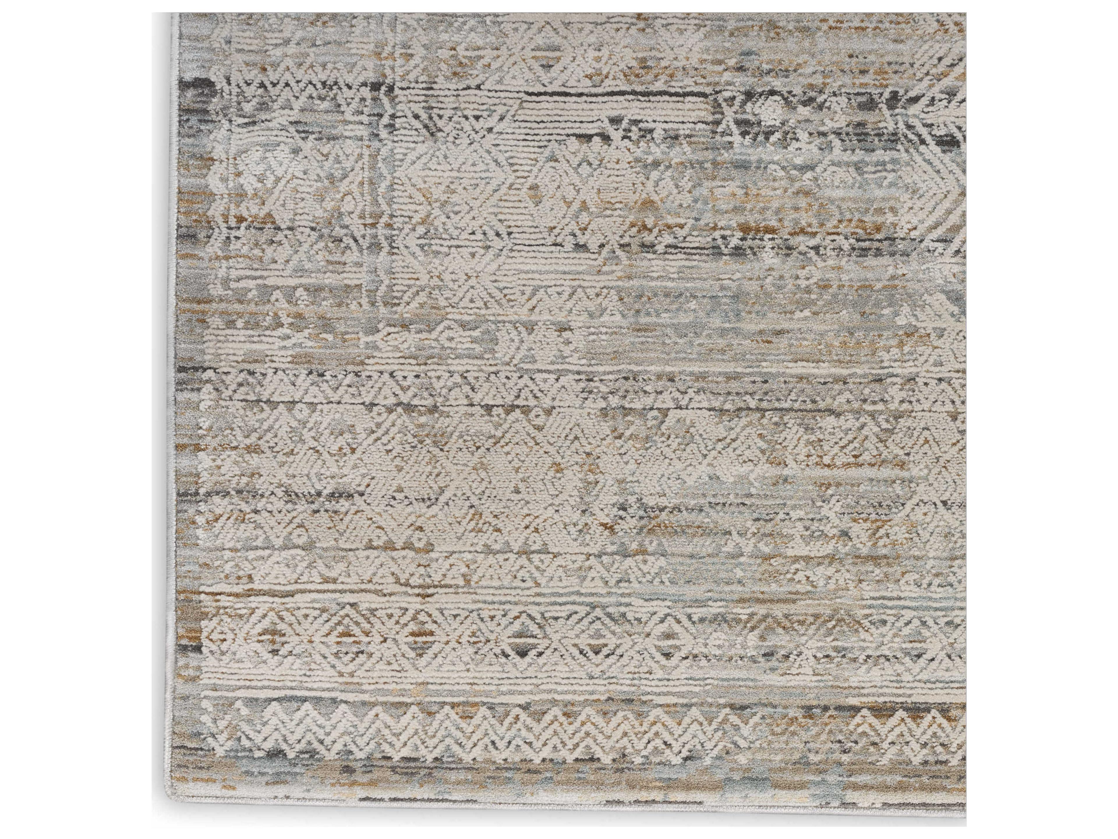 Nourison Lynx Geometric Runner Area Rug