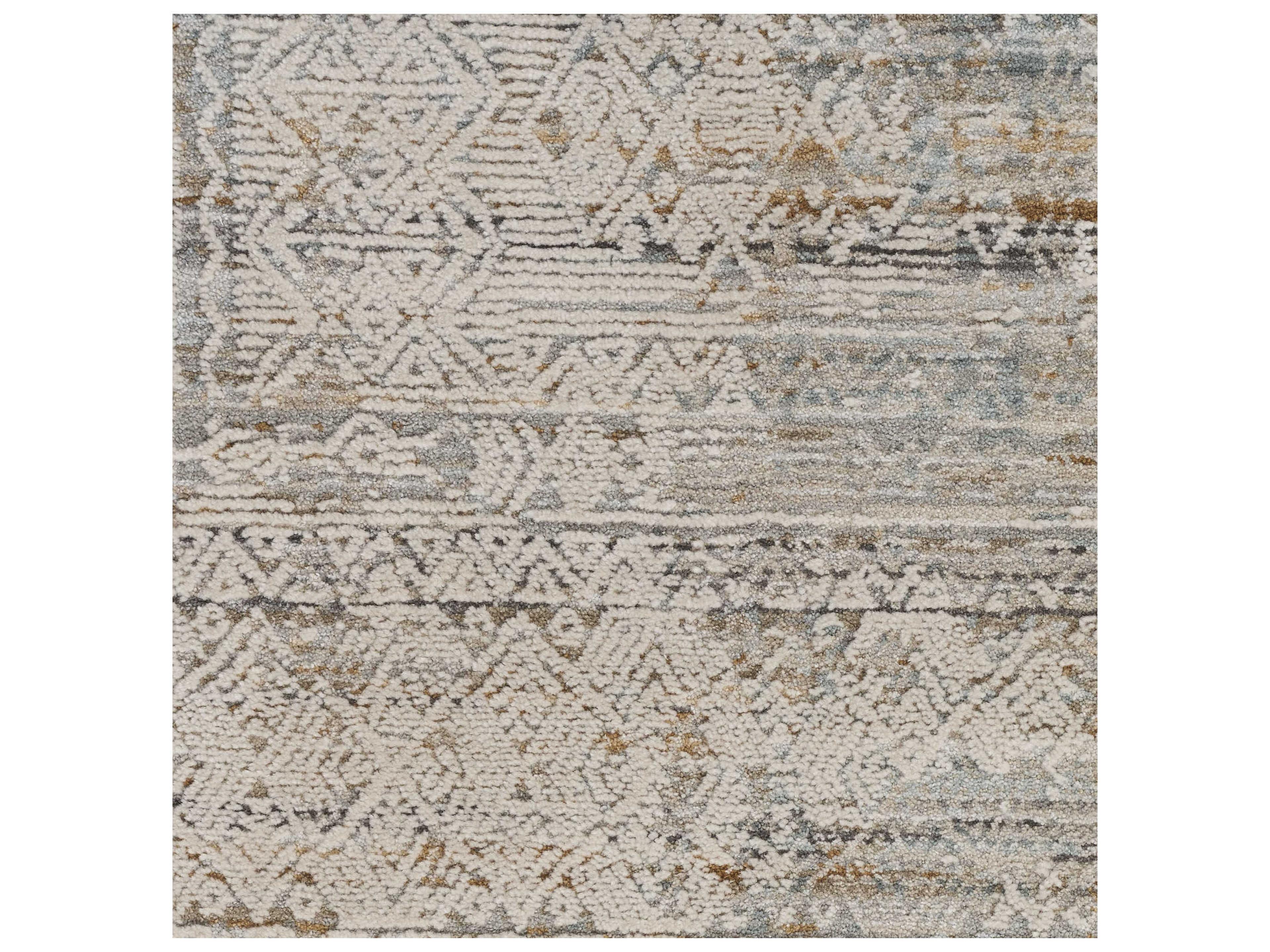Nourison Lynx Geometric Runner Area Rug