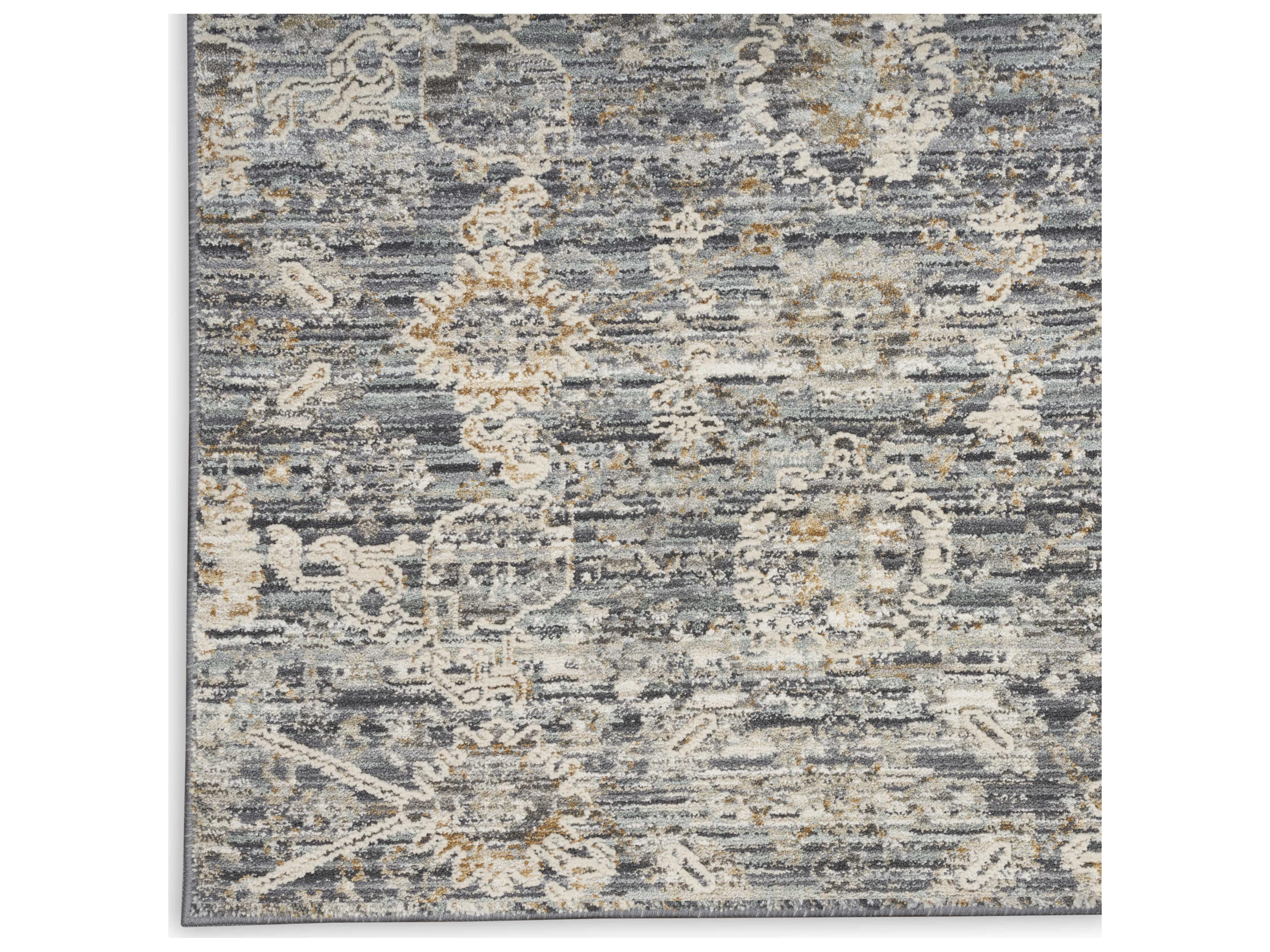 Nourison Lynx Floral Runner Area Rug