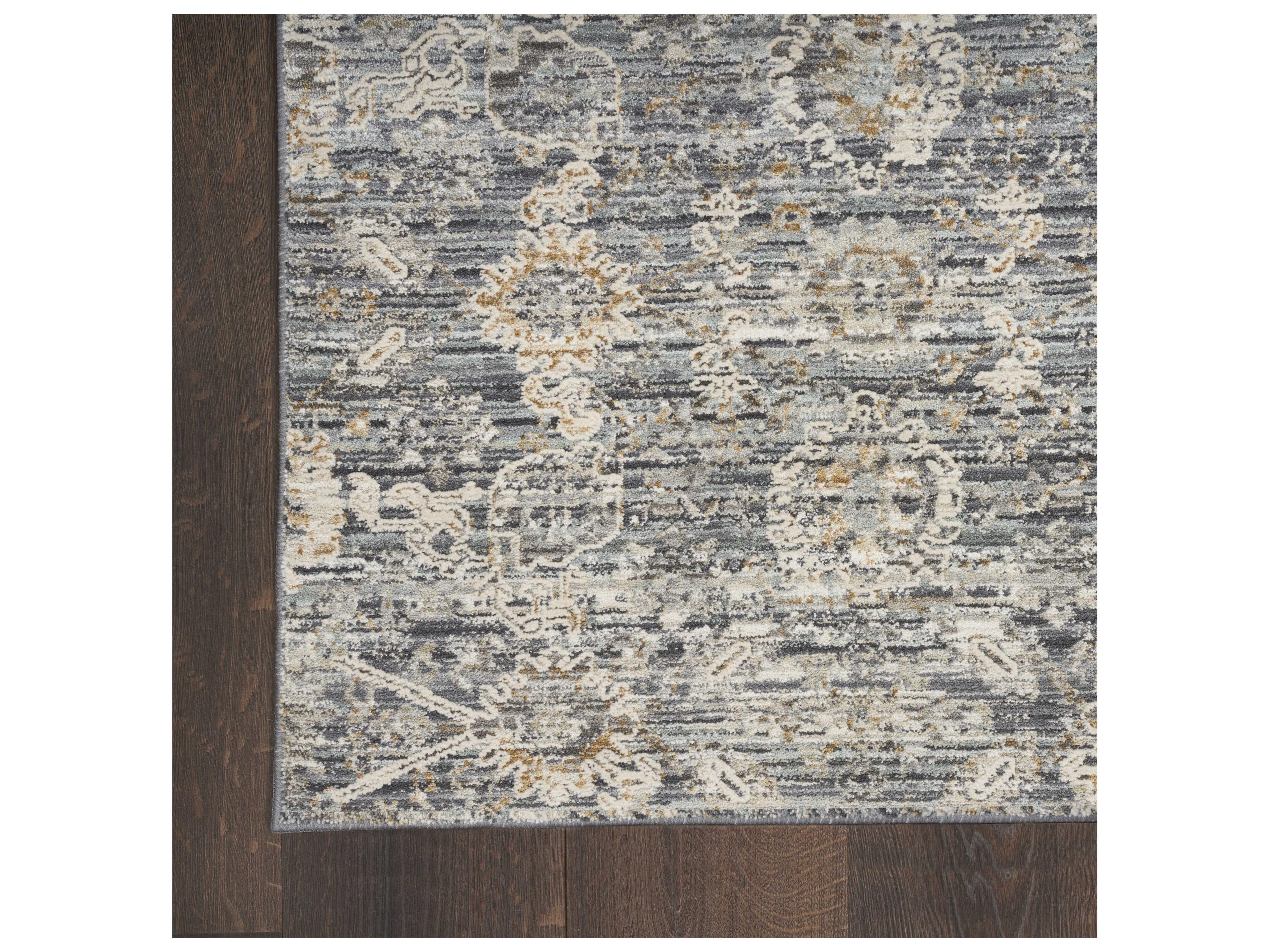 Nourison Lynx Floral Runner Area Rug