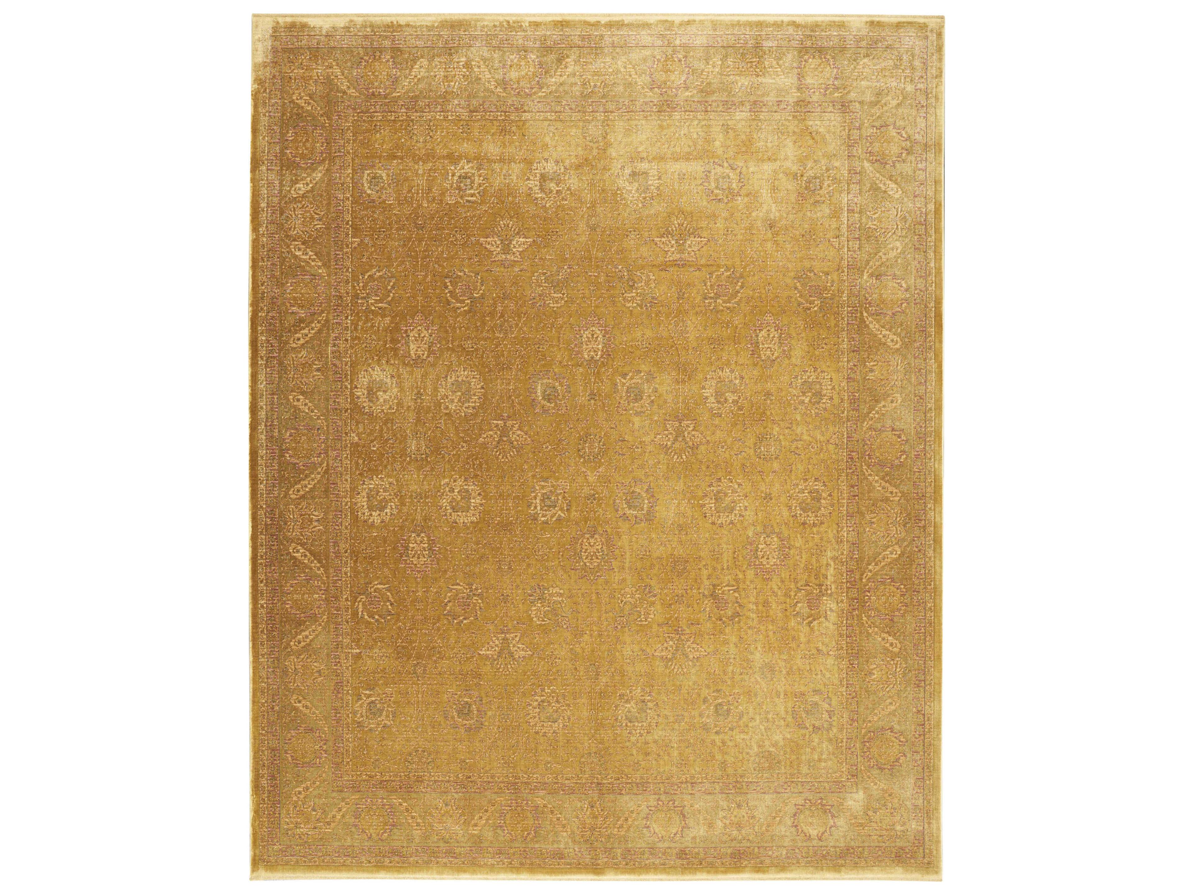 Luxurious Bordered Area Rug