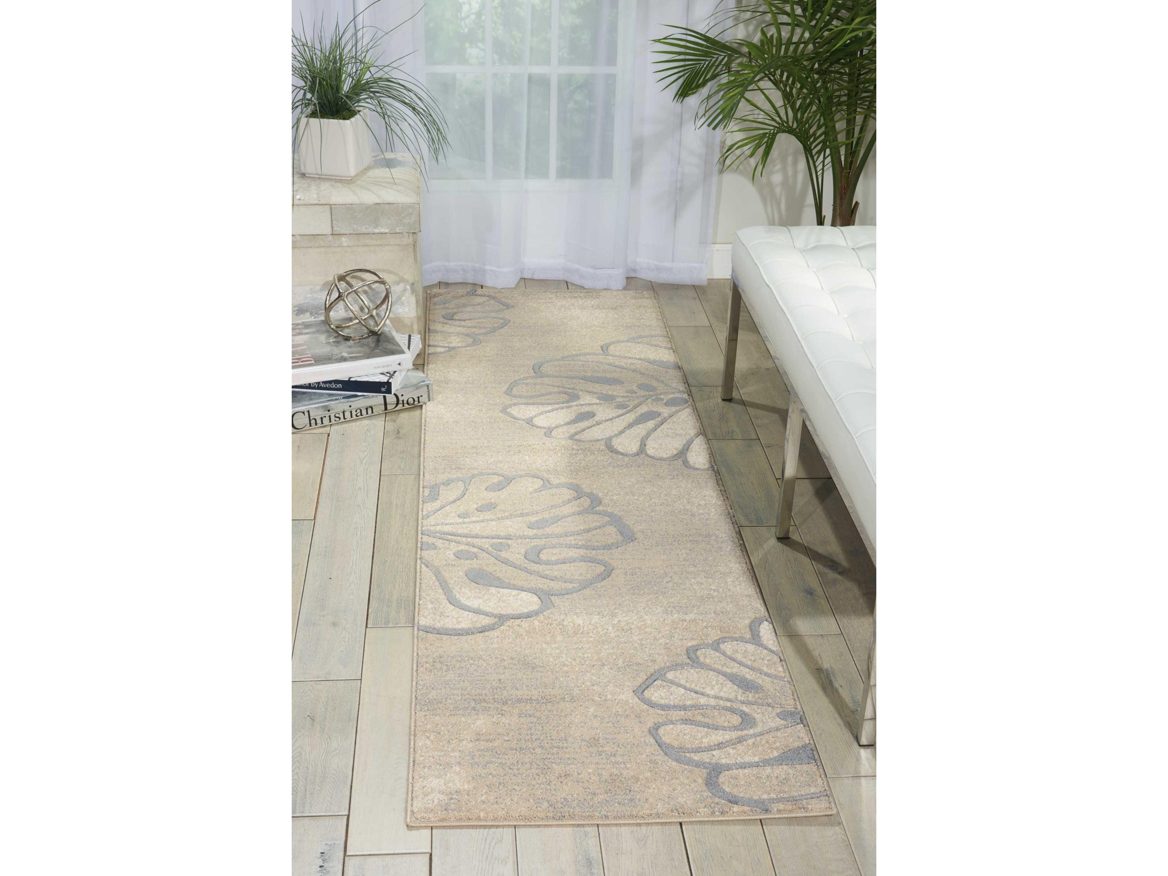 Nourison Maxell Floral Runner Area Rug