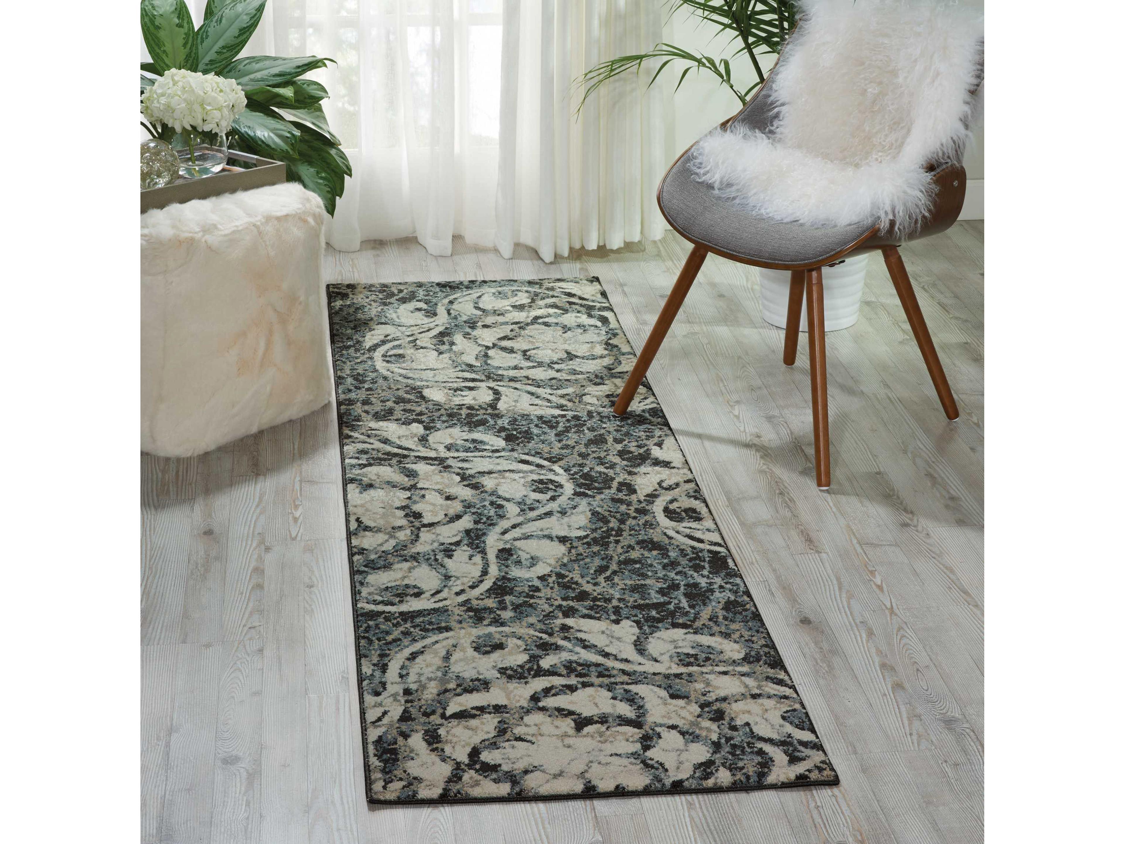 Nourison Maxell Floral Runner Area Rug