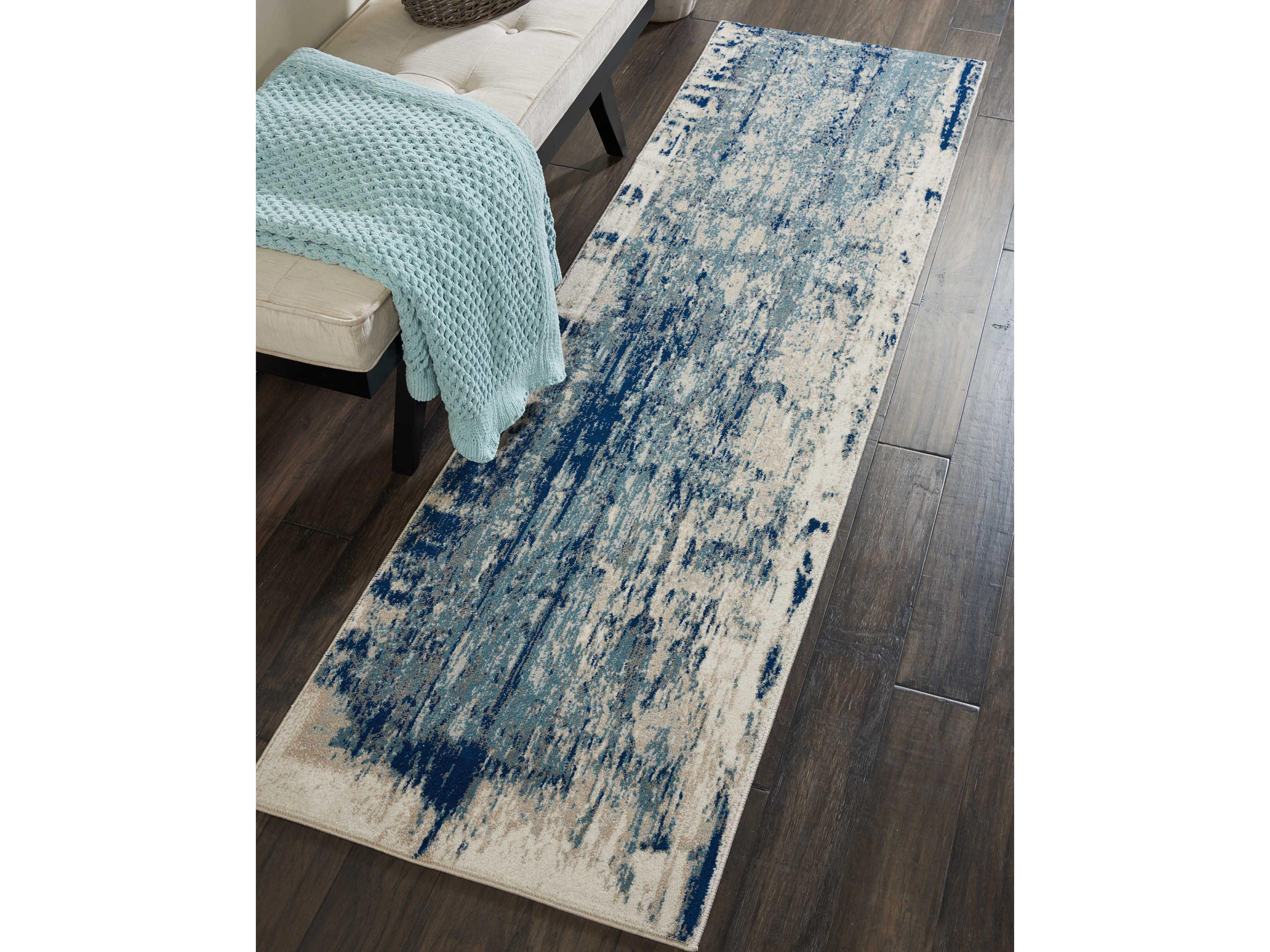 Nourison Maxell Abstract Runner Area Rug