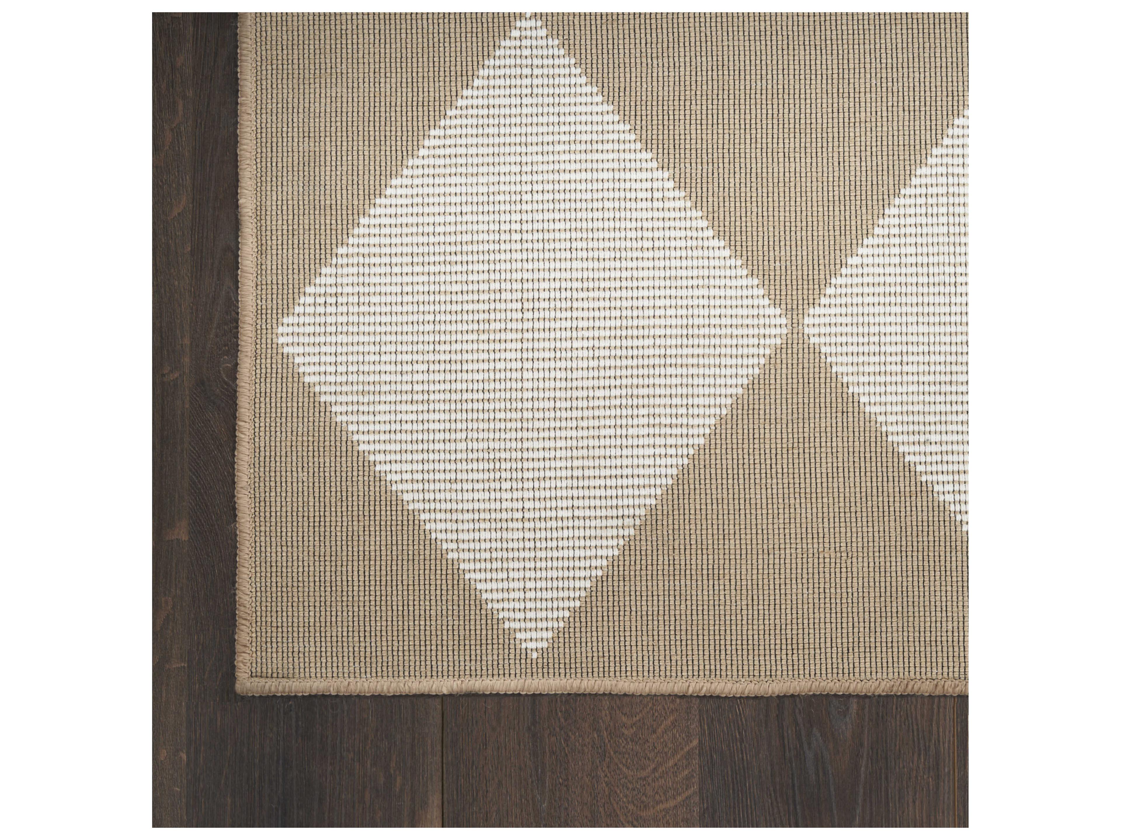 Nourison Washable Modern Jute Runner Area Rug