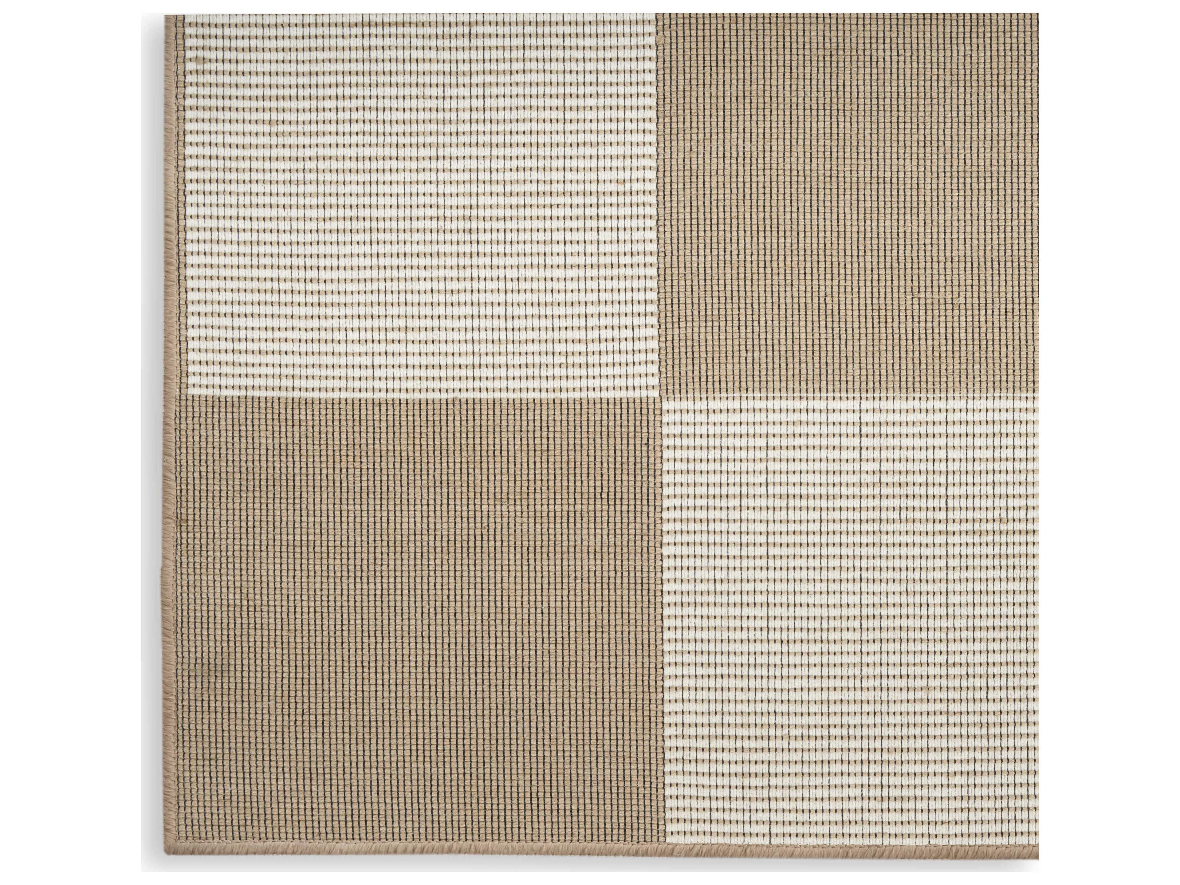 Nourison Washable Modern Jute Rectangular Area Rug