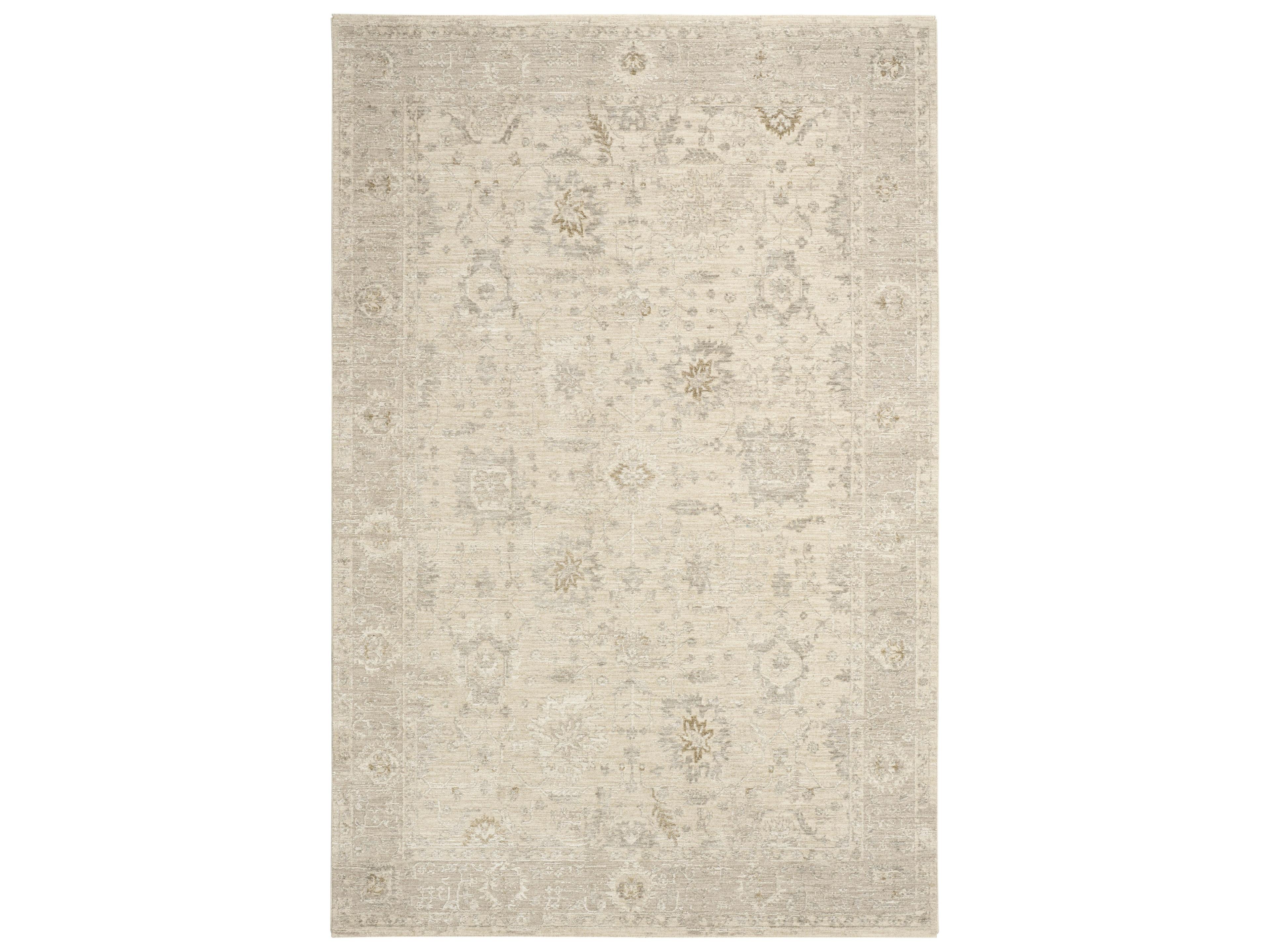 Moonl Bordered Area Rug