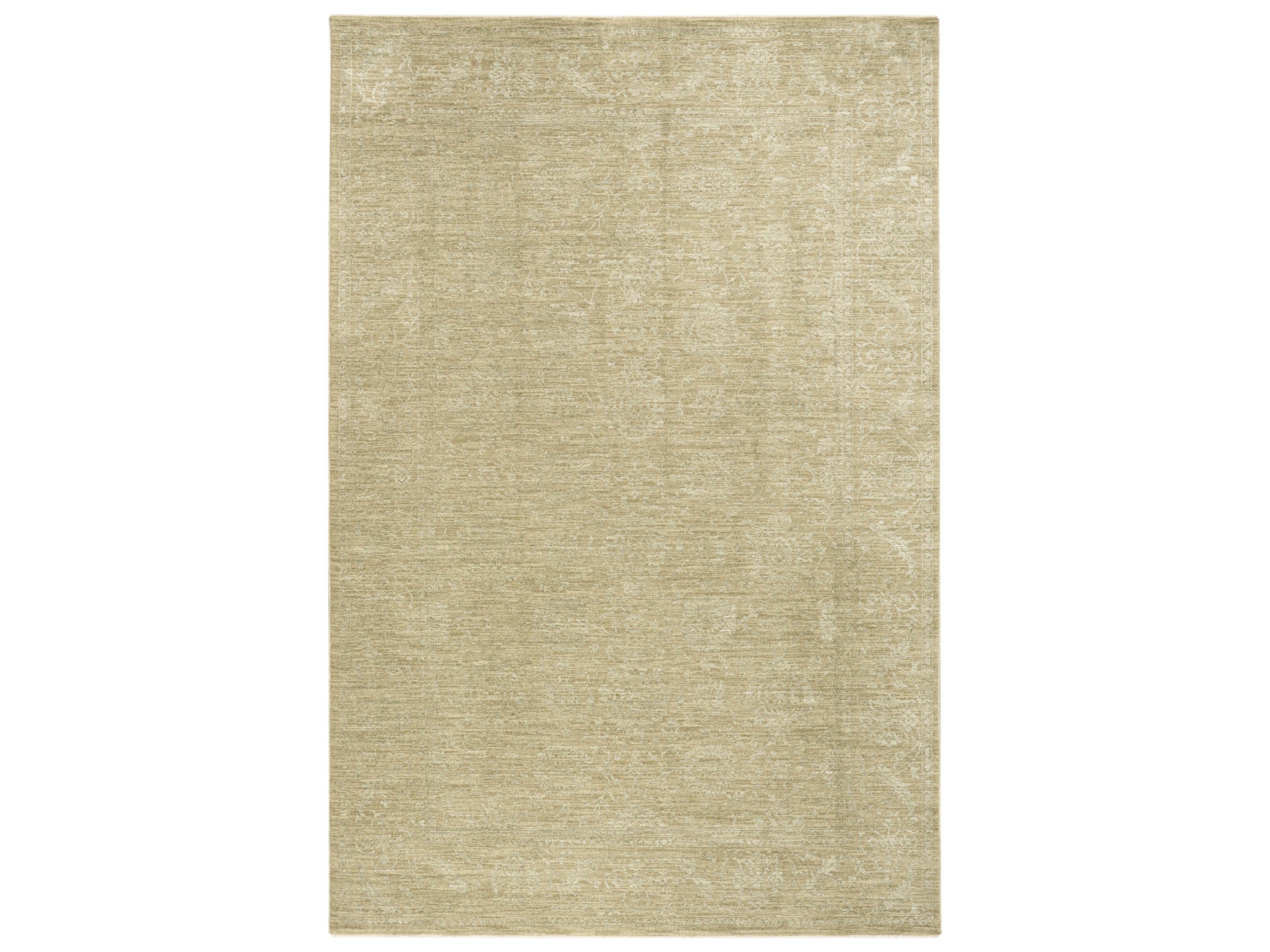 Moonl Bordered Area Rug