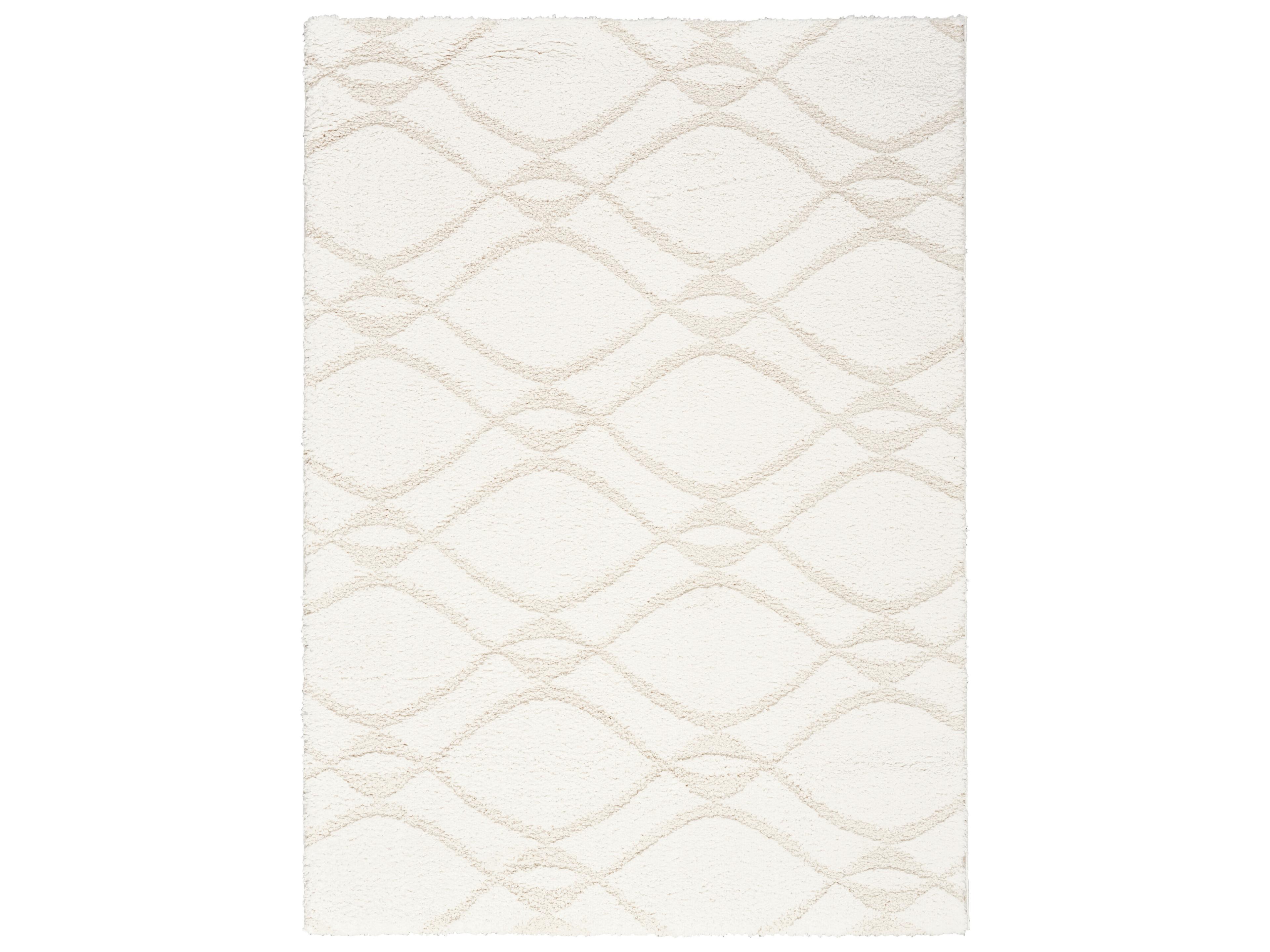 Modern Shag Moroccan Area Rug