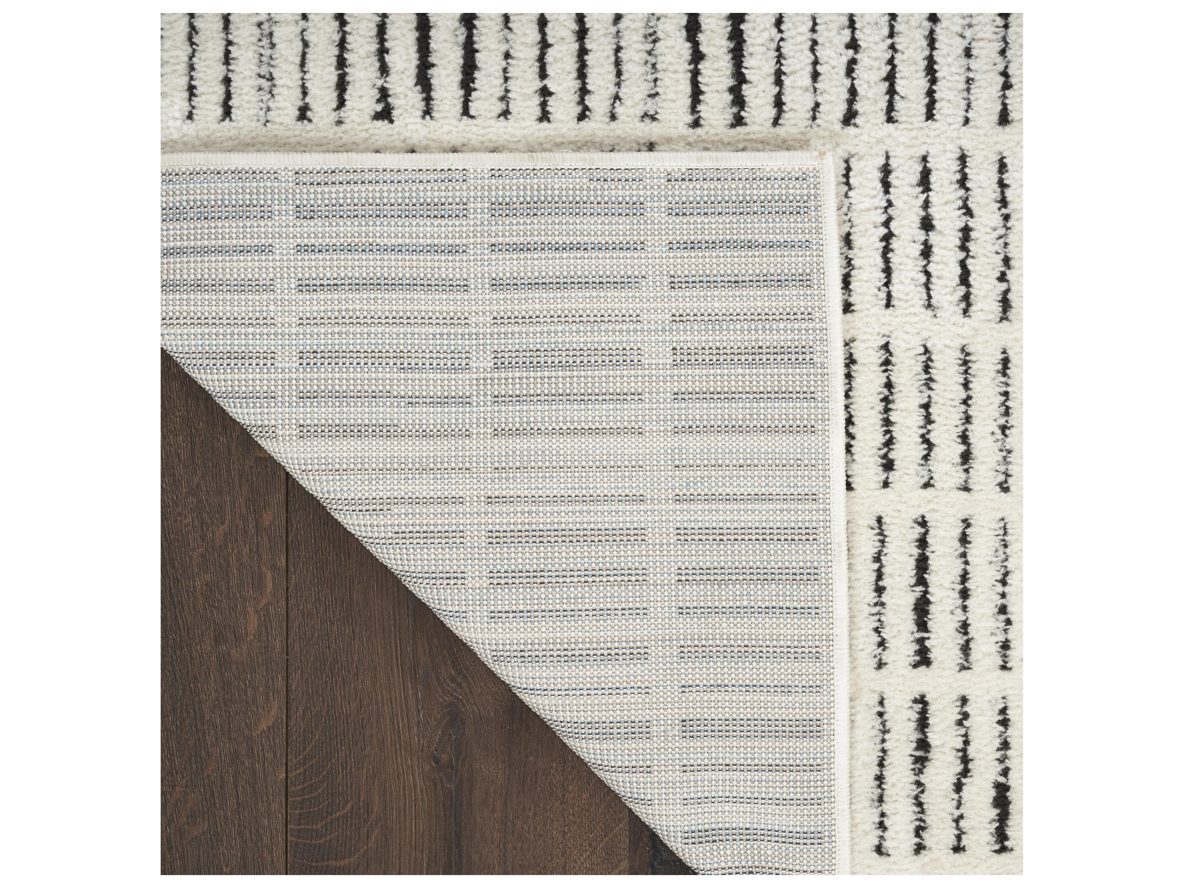 Nourison Modern Comfort Geometric Runner Area Rug