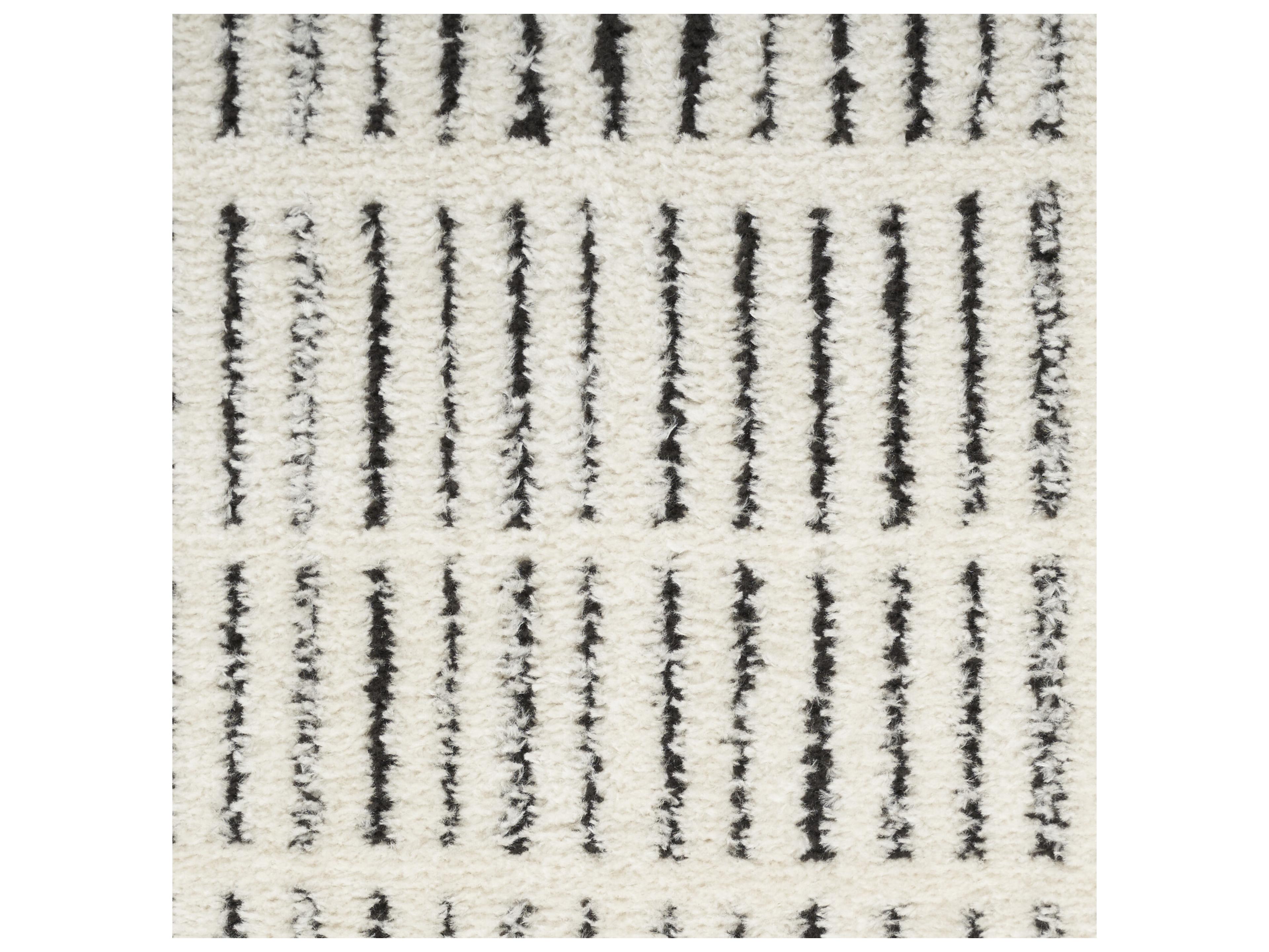 Nourison Modern Comfort Geometric Runner Area Rug