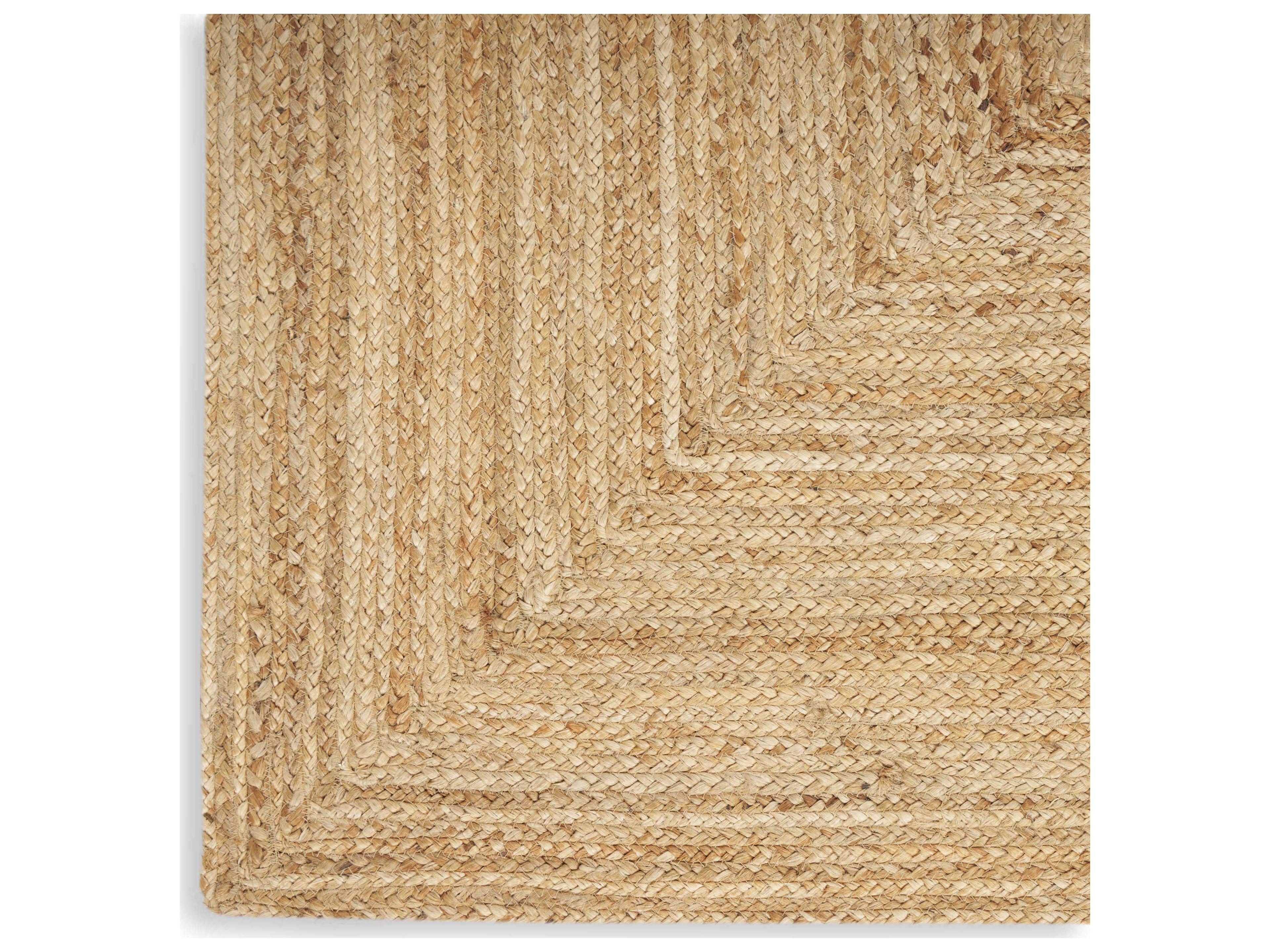 Nourison Natural Jute Rectangular Area Rug