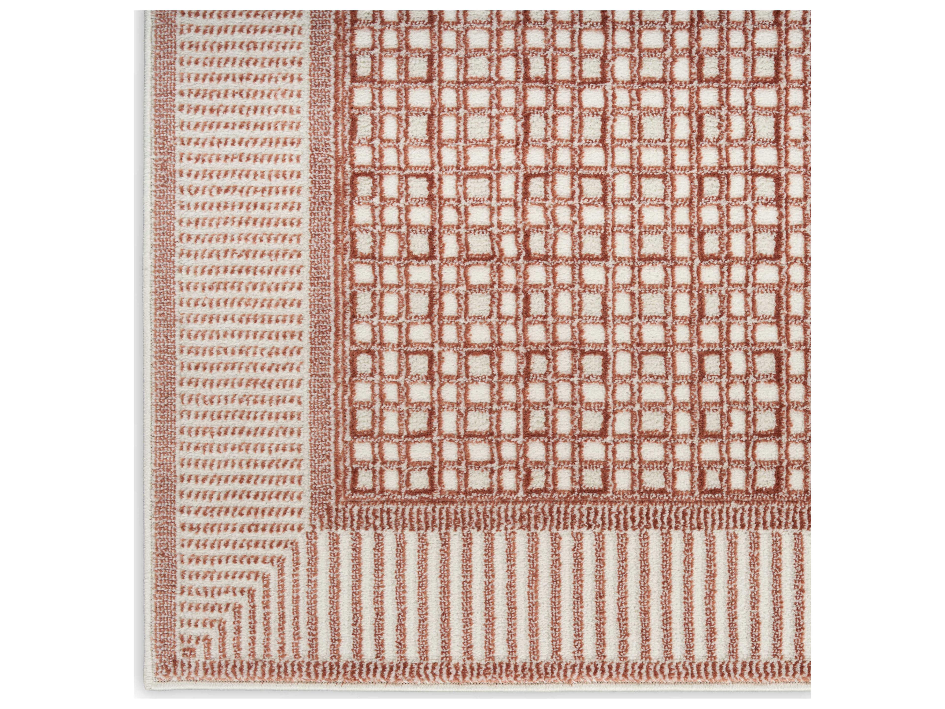 Nourison Nordic Geometric Runner Area Rug