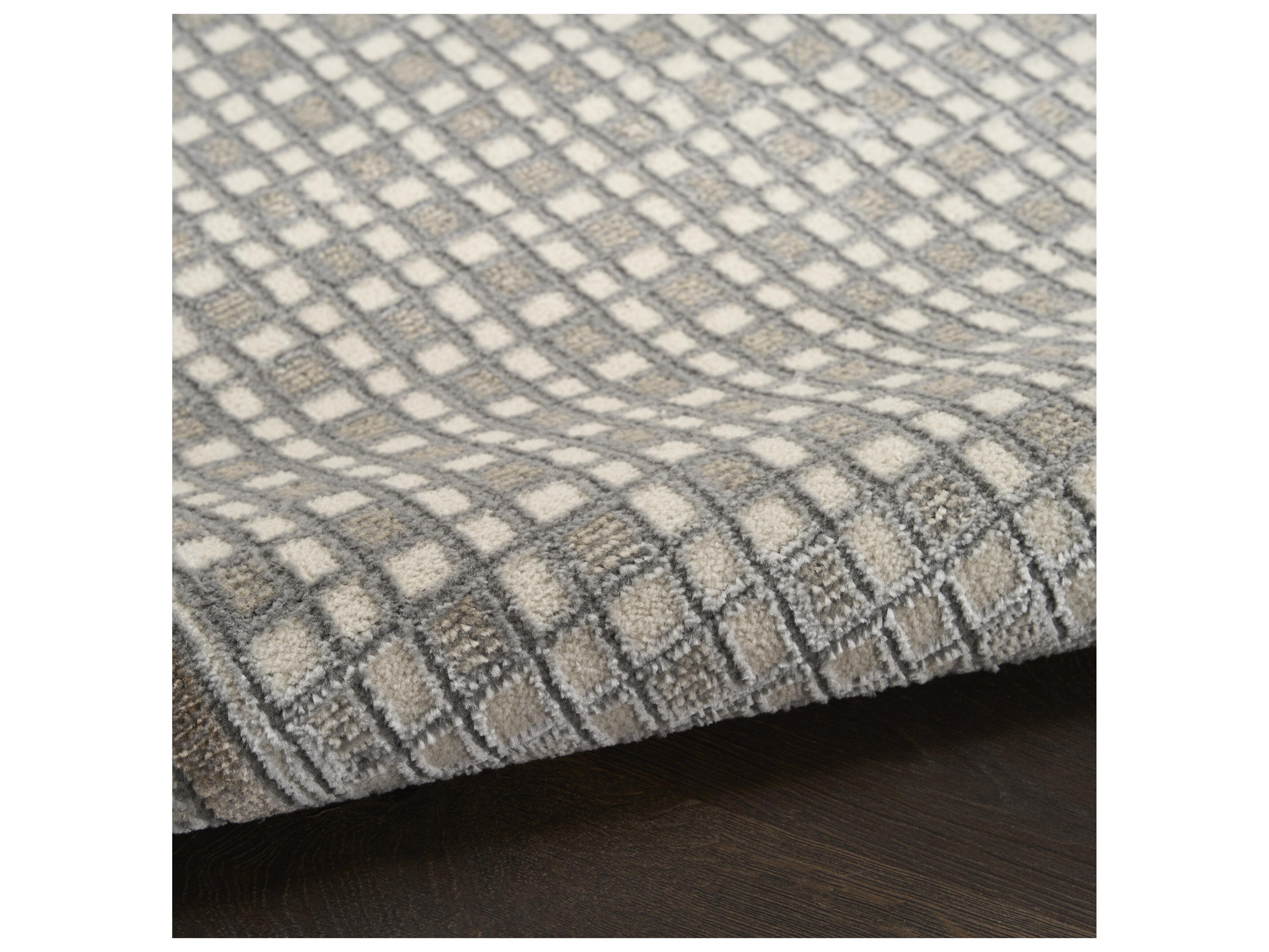 Nourison Nordic Geometric Runner Area Rug
