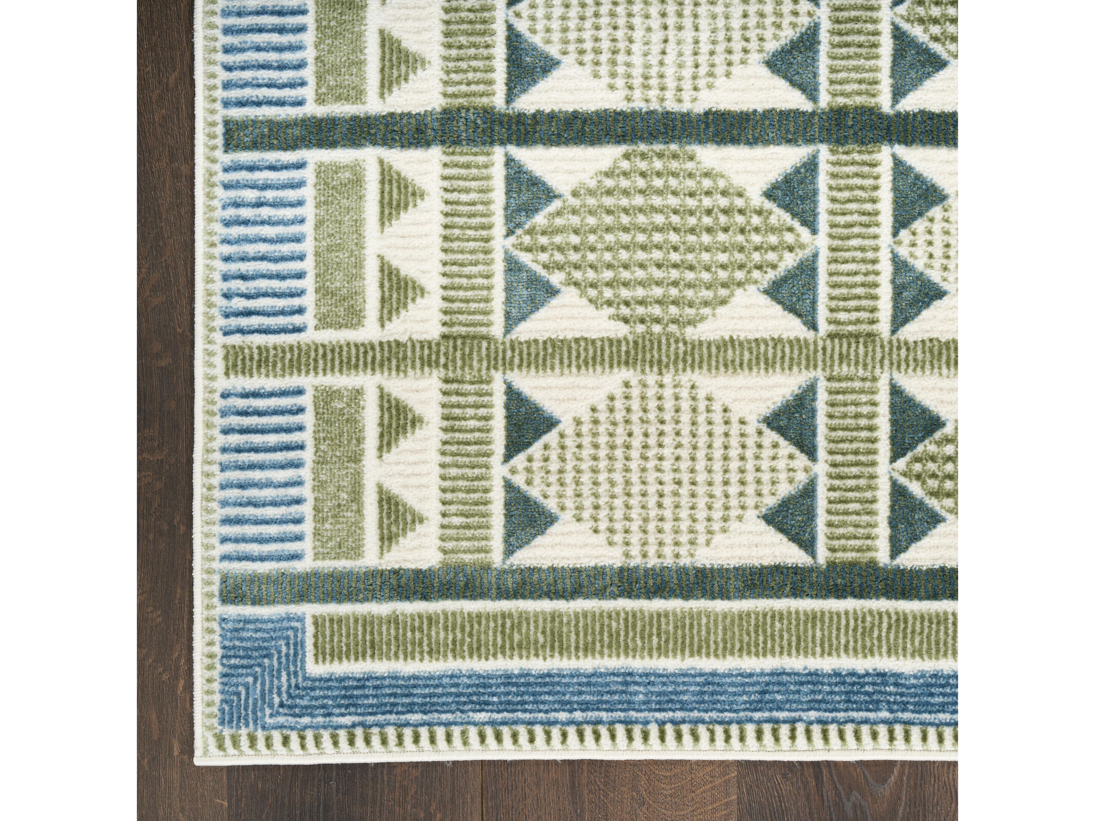 Nourison Nordic Geometric Area Rug