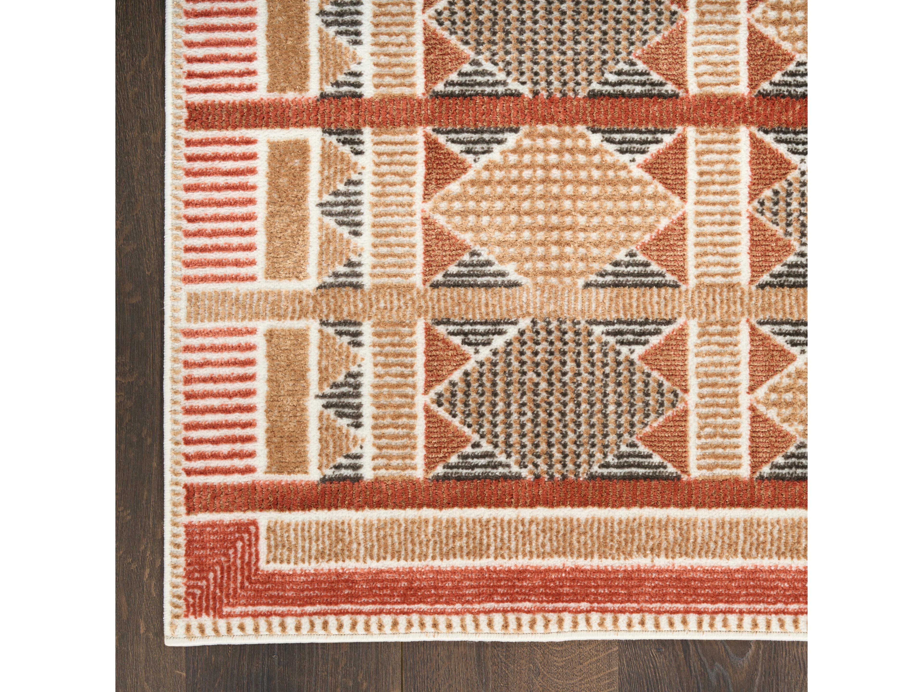 Nourison Nordic Geometric Area Rug