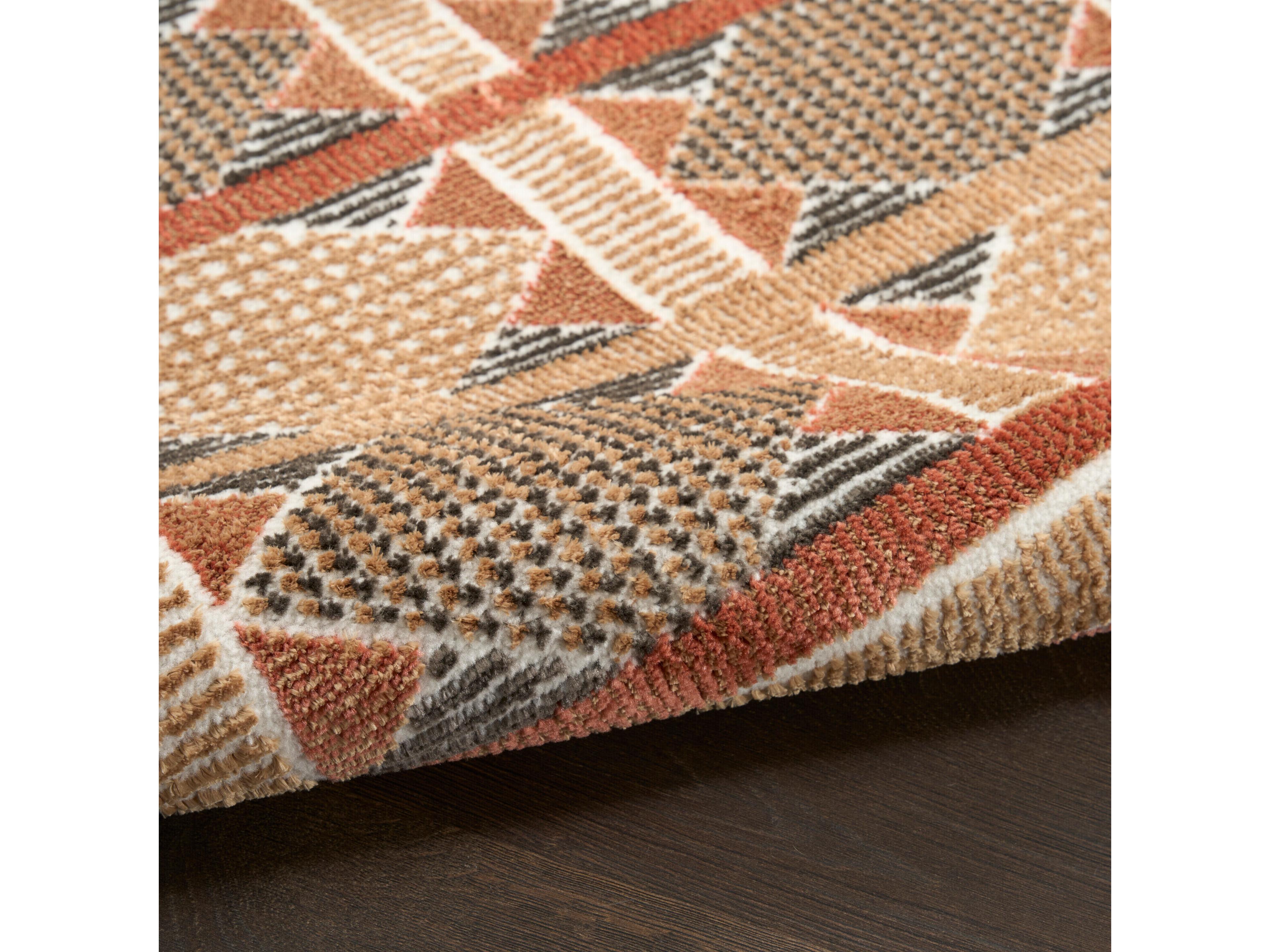 Nourison Nordic Geometric Runner Area Rug