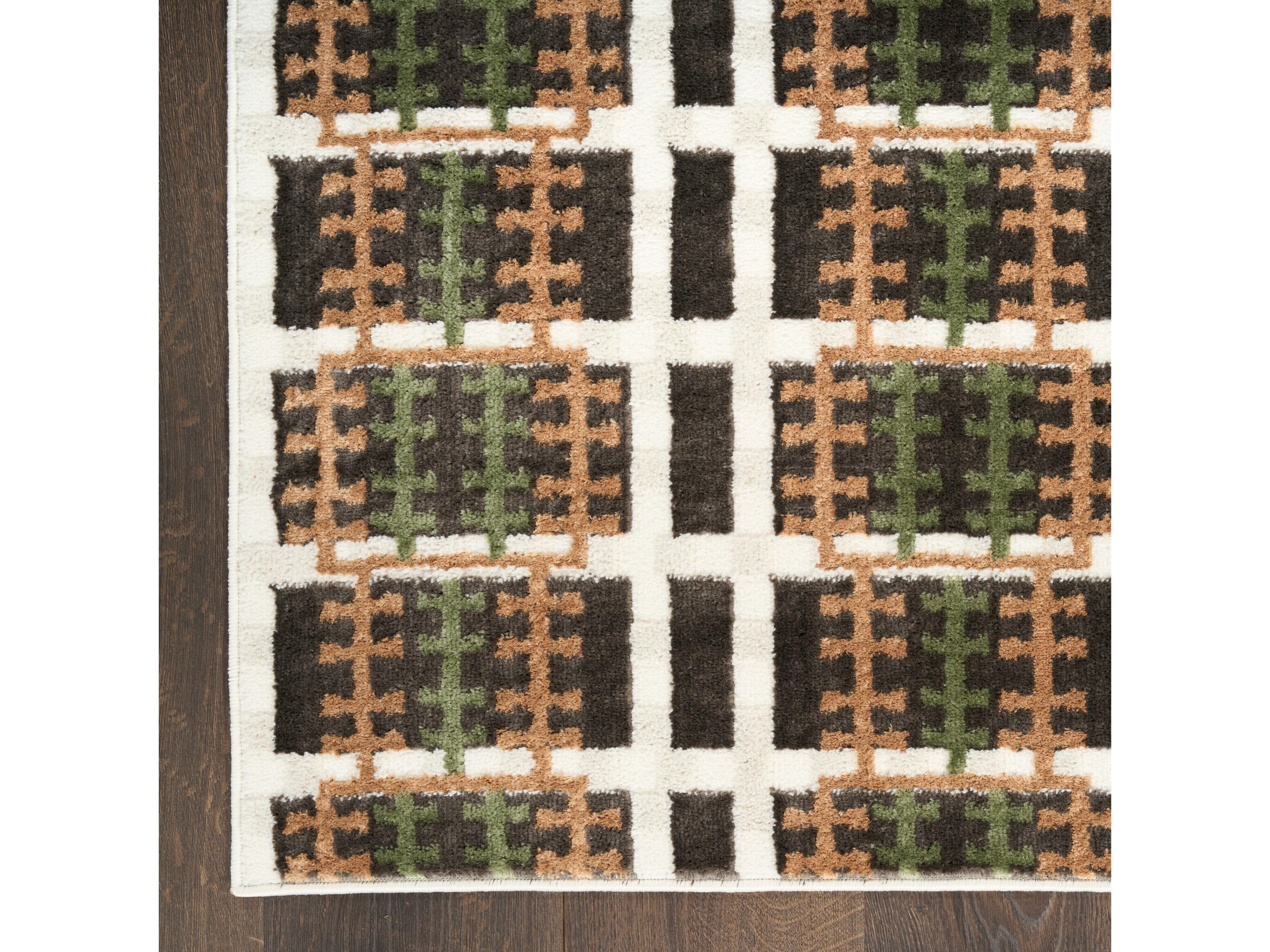 Nourison Nordic Geometric Area Rug