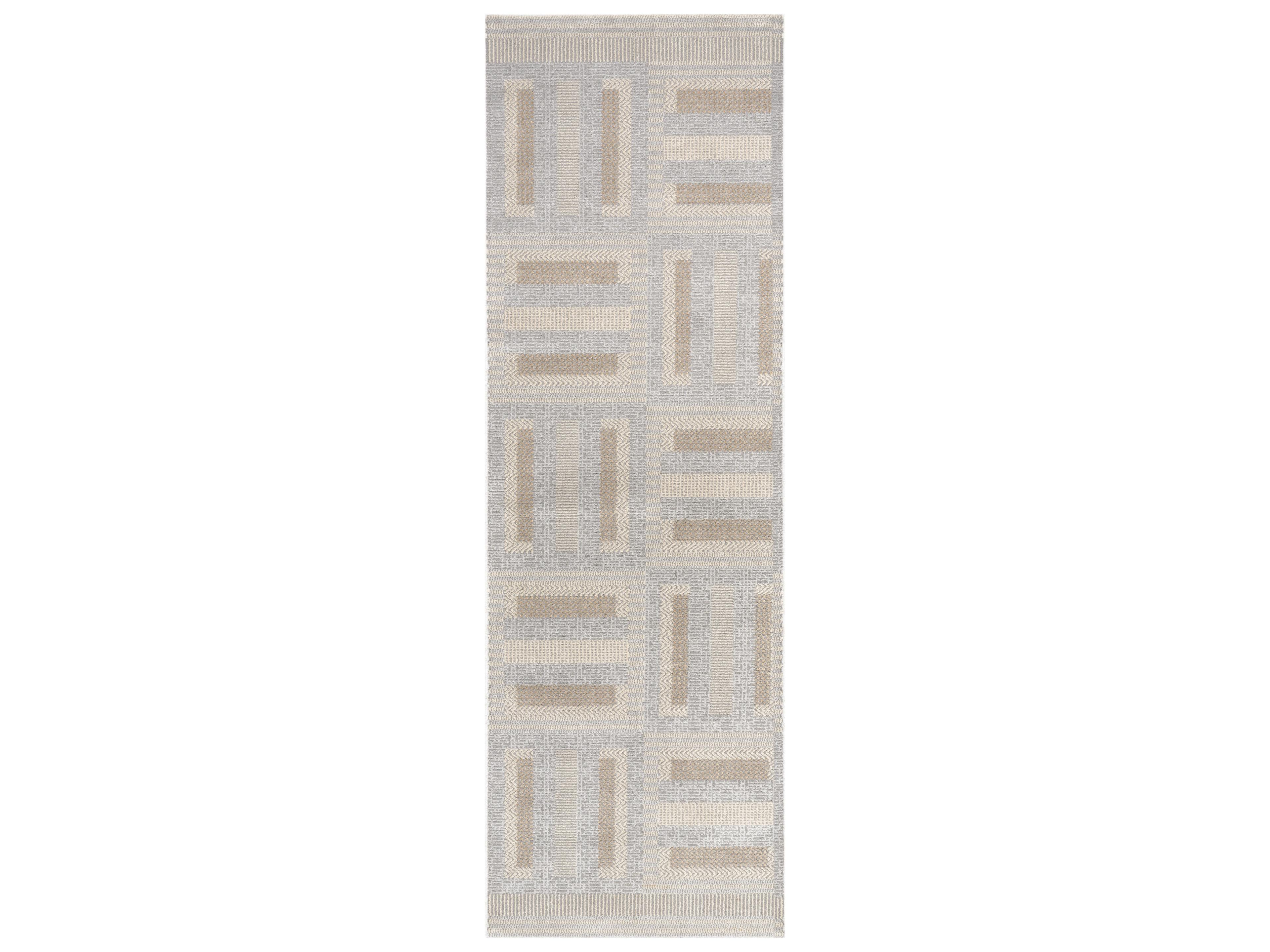 Nordic Geometric Runner Area Rug