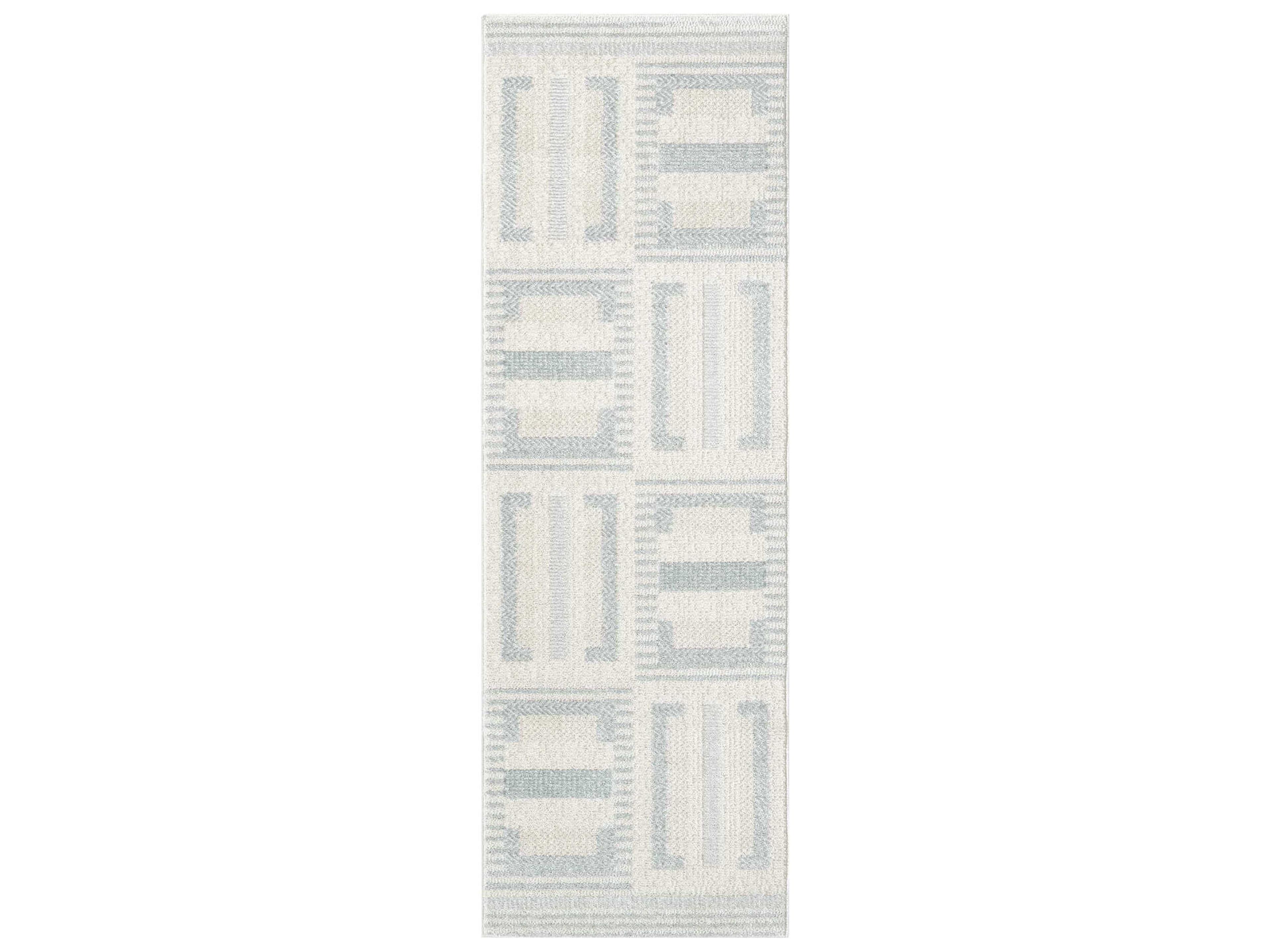 Nordic Geometric Runner Area Rug