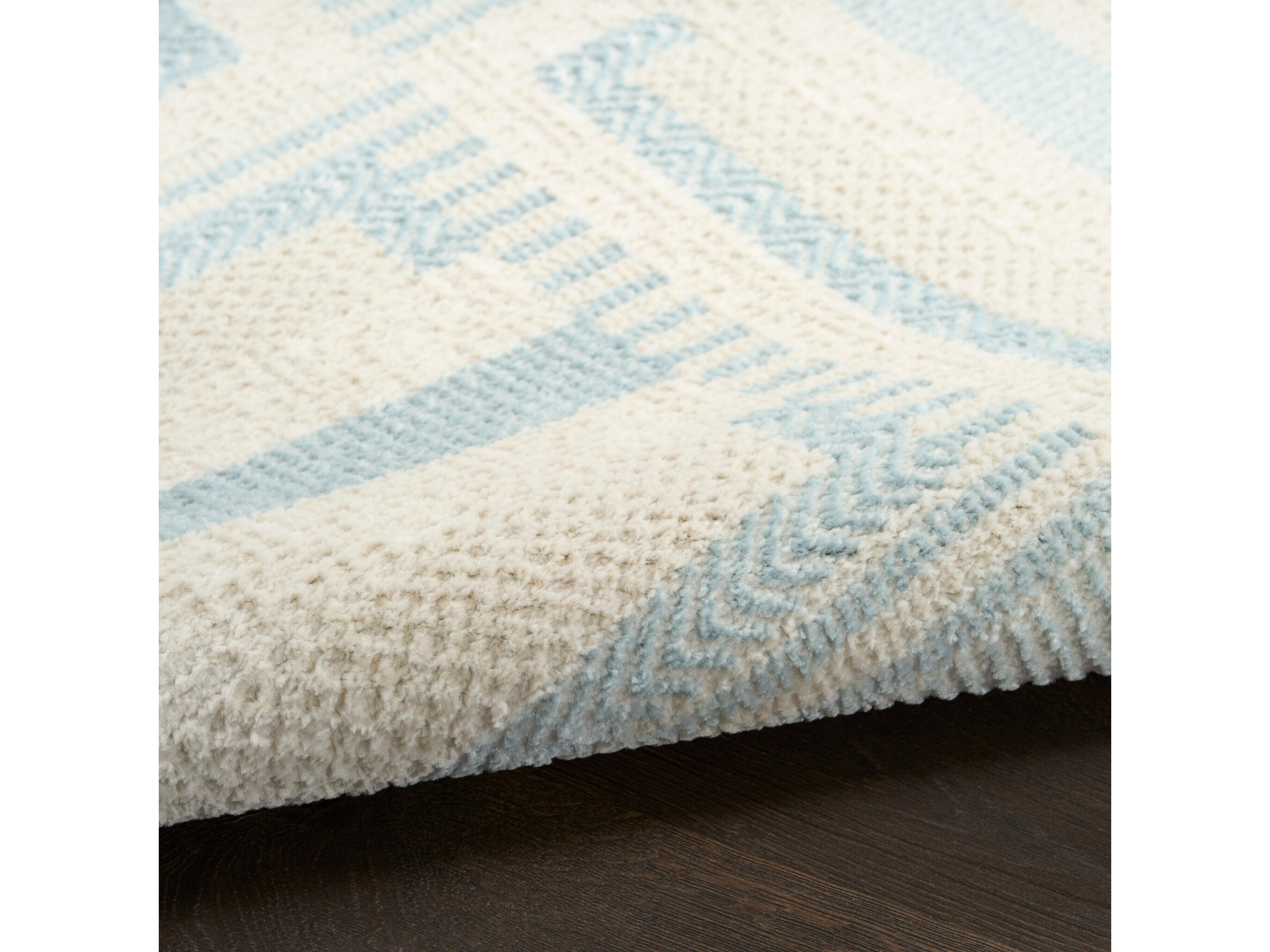 Nourison Nordic Geometric Runner Area Rug