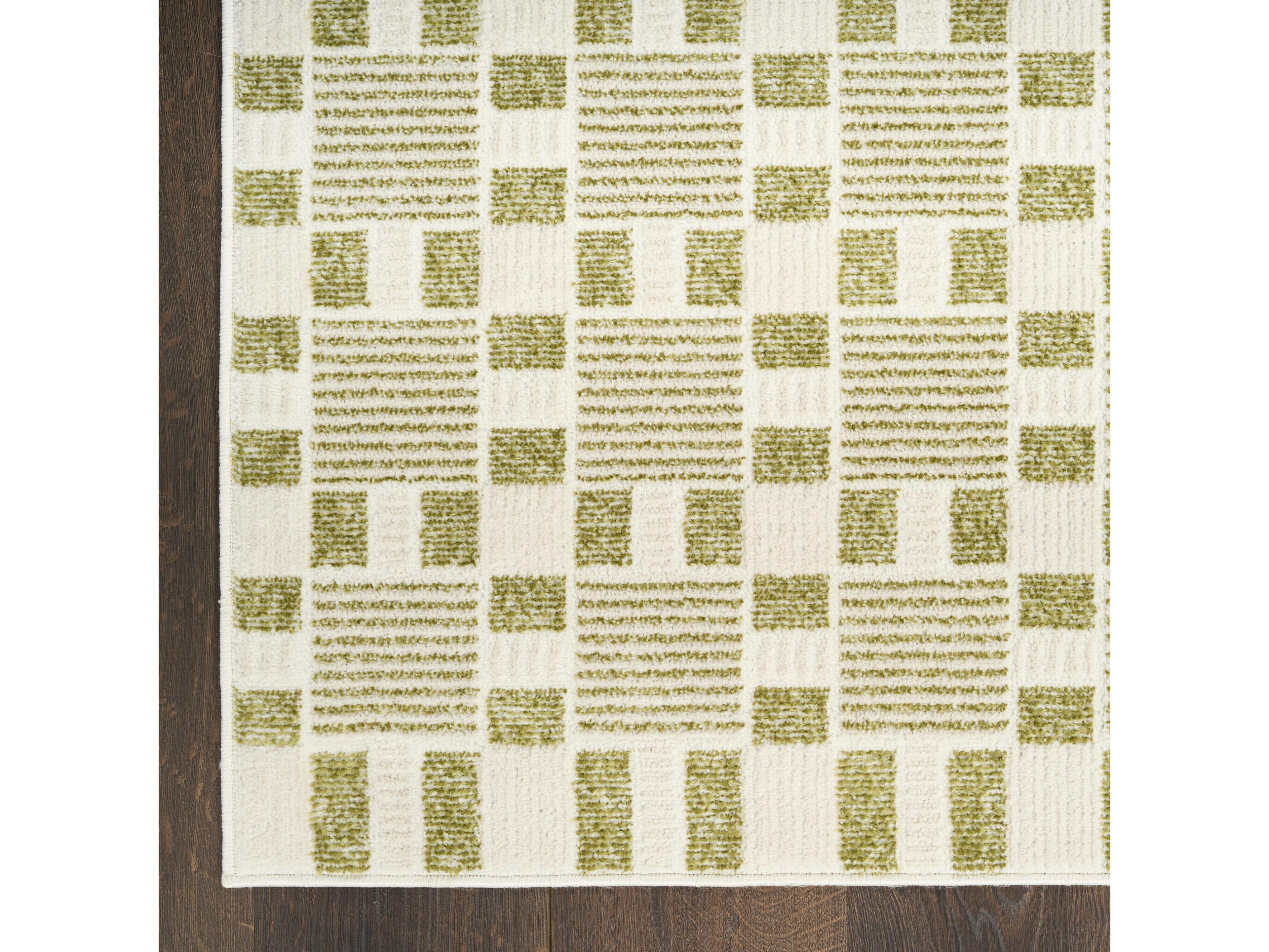 Nourison Nordic Geometric Runner Area Rug