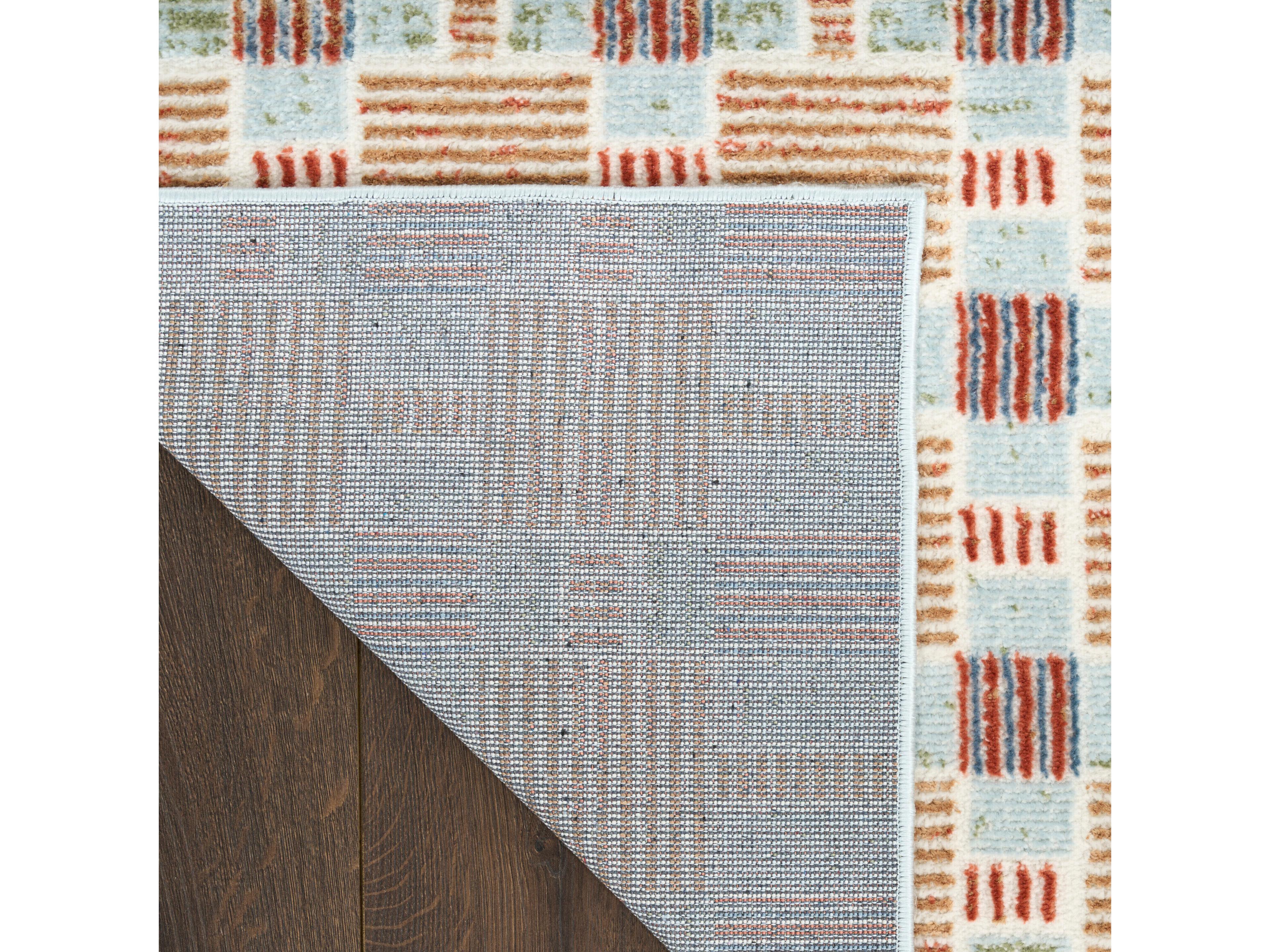 Nourison Nordic Geometric Runner Area Rug