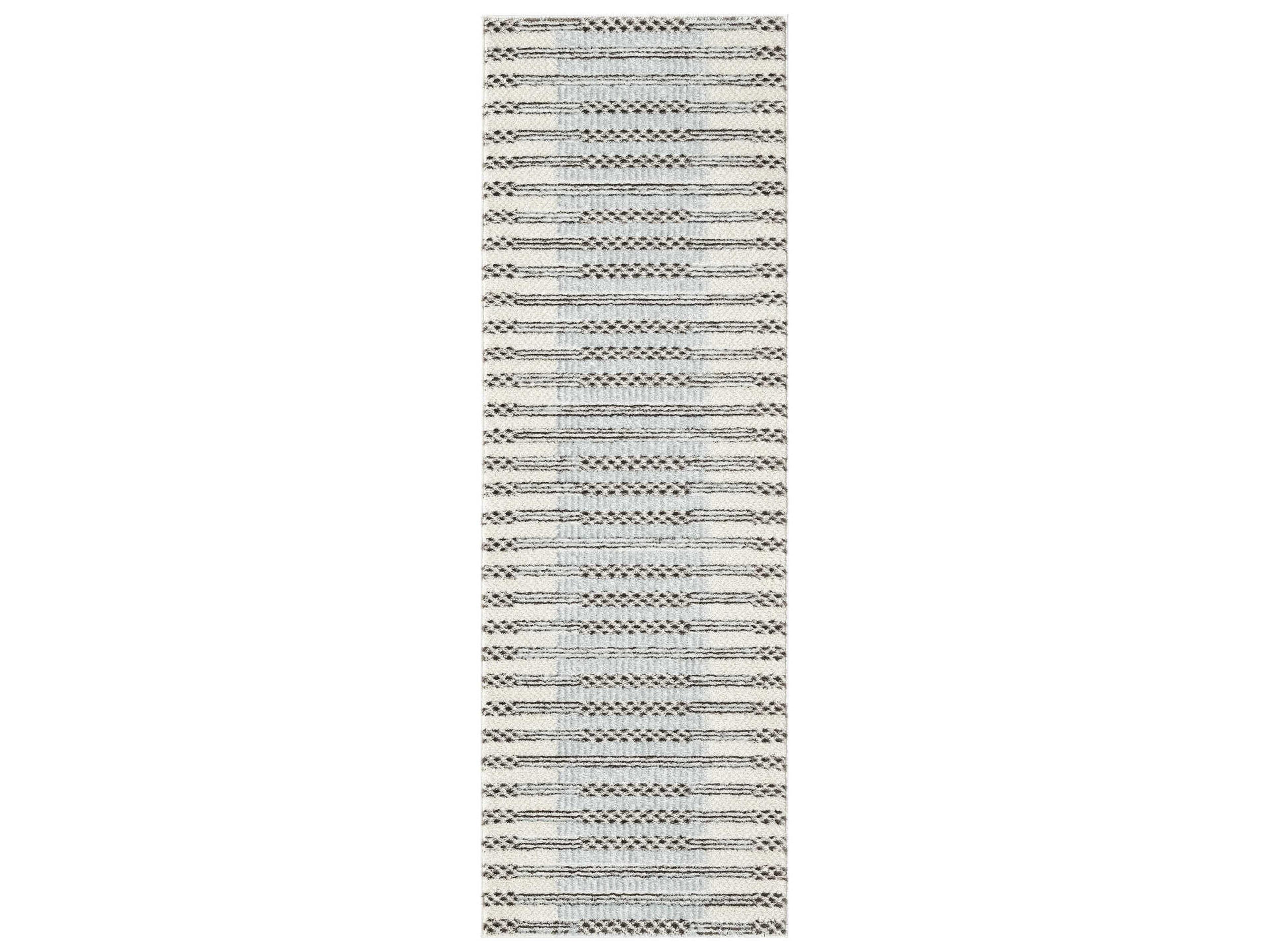 Nordic Striped Area Rug