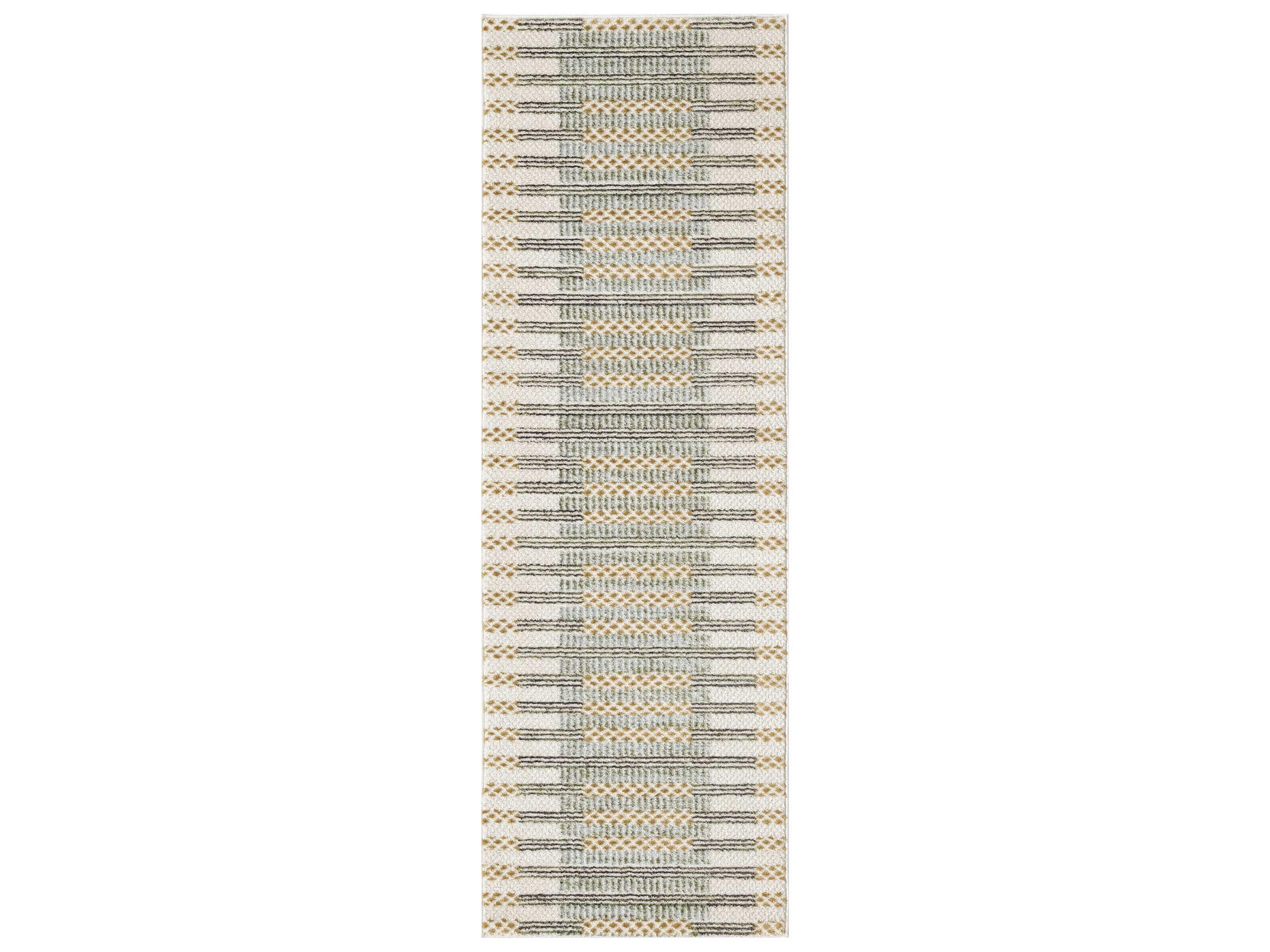 Nordic Geometric Runner Area Rug