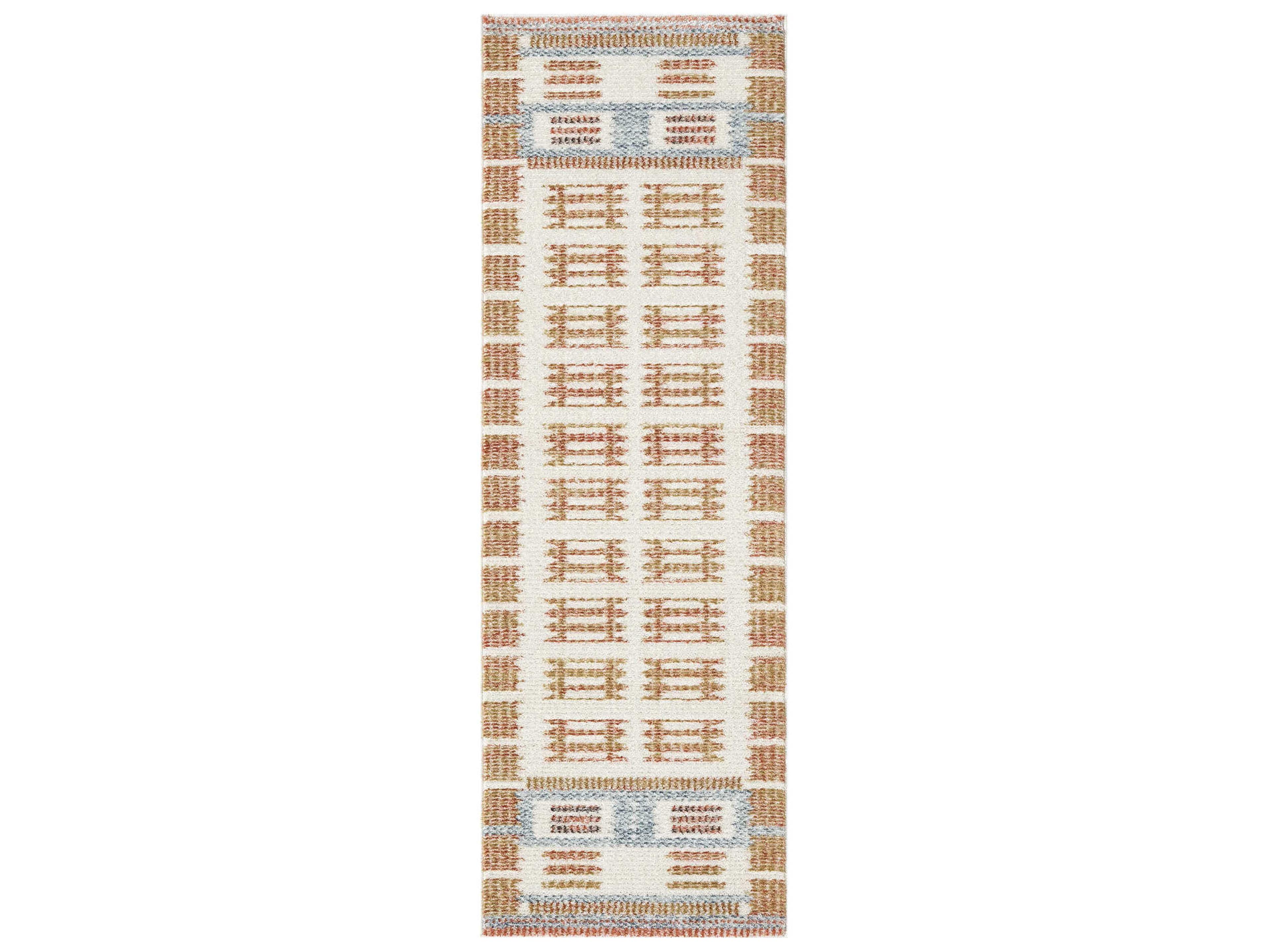 Nordic Geometric Runner Area Rug