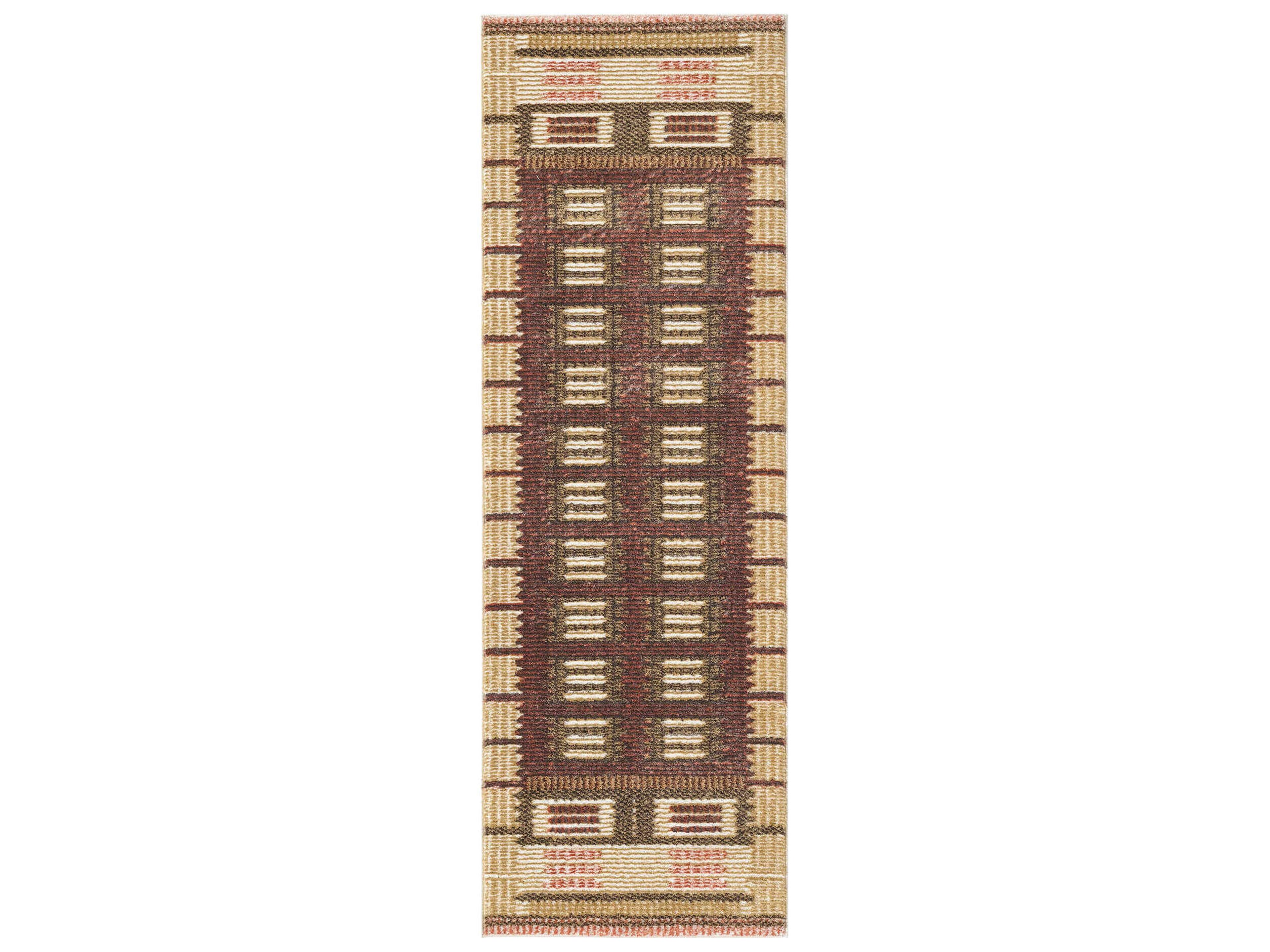 Nordic Geometric Runner Area Rug