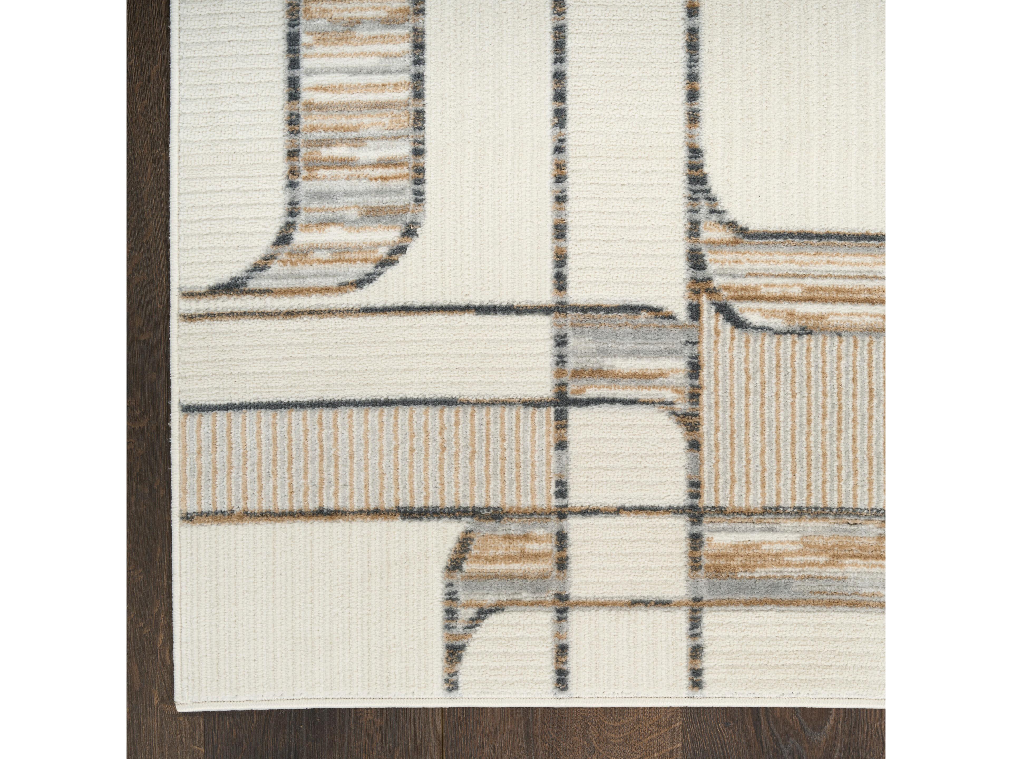Nourison Nordic Geometric Area Rug