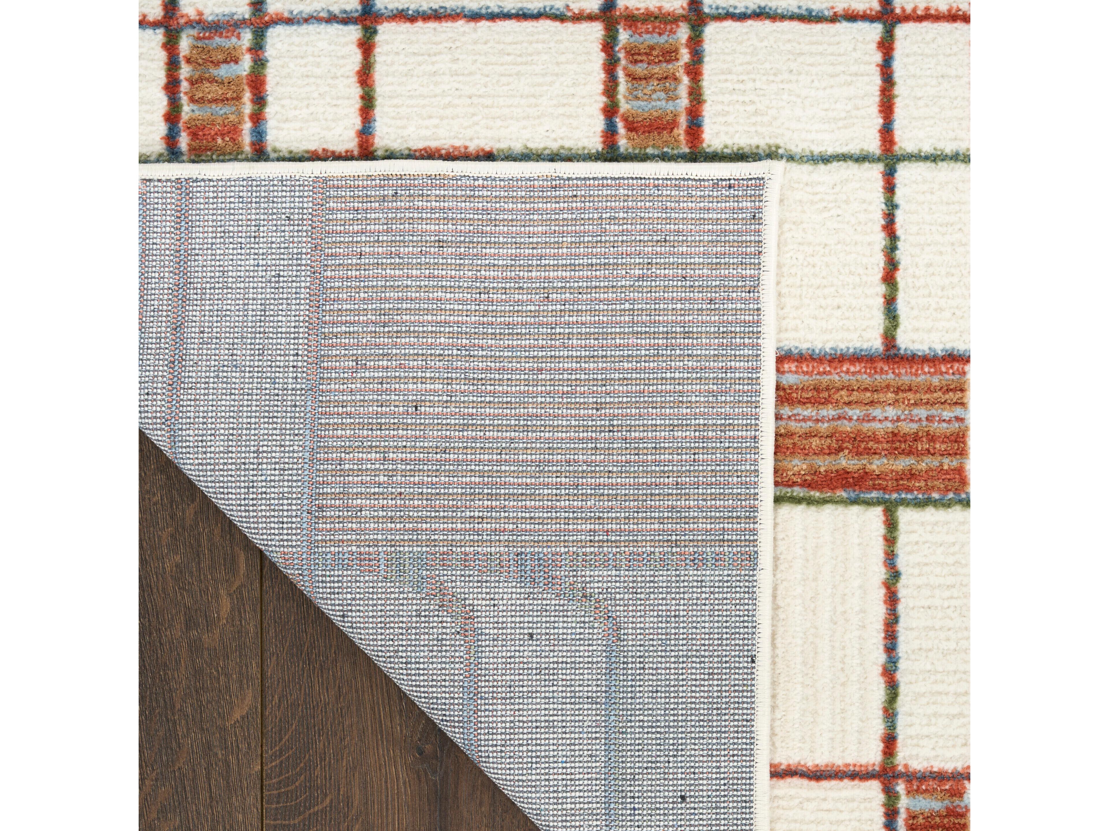 Nourison Nordic Geometric Runner Area Rug