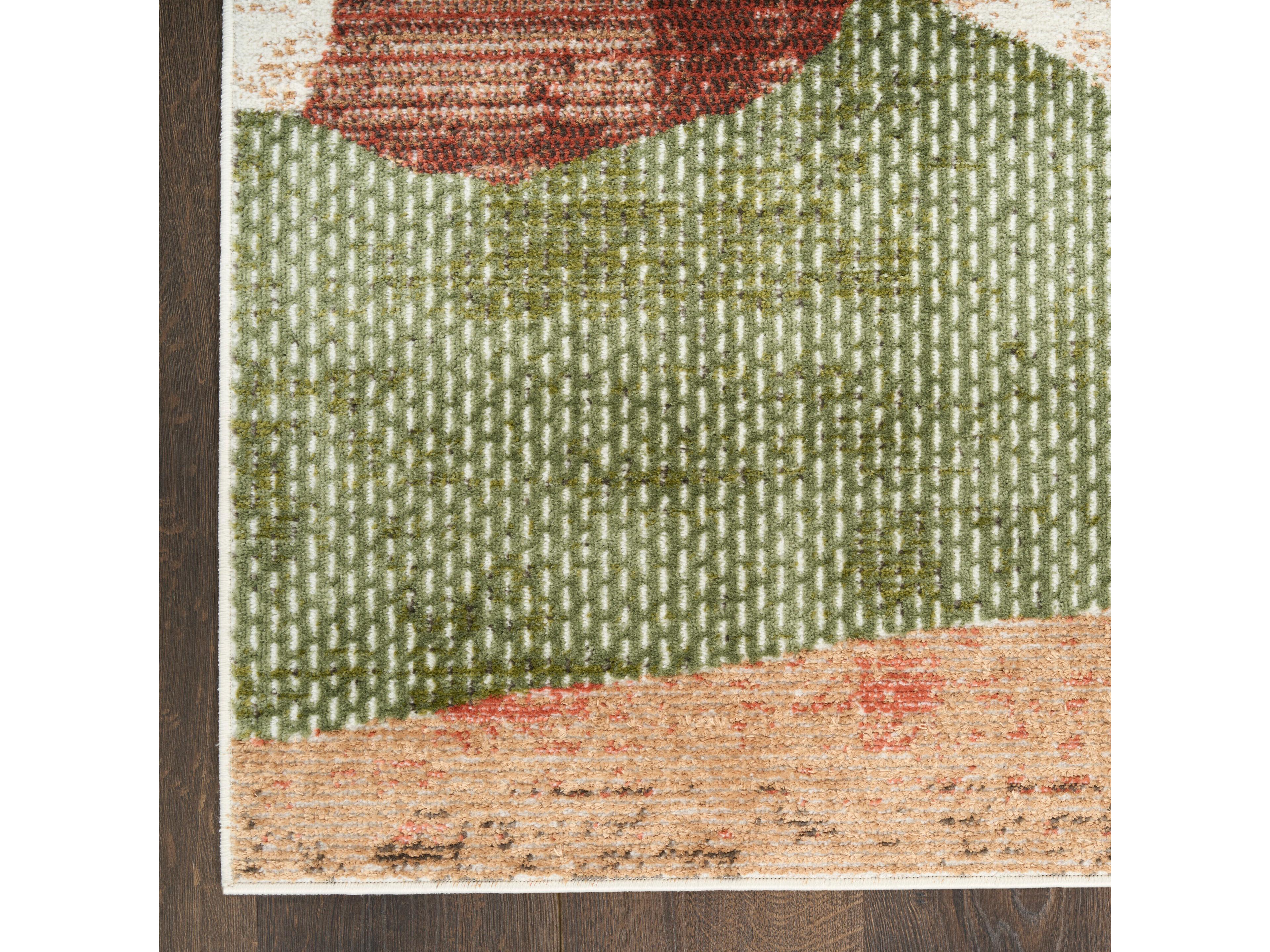 Nourison Nordic Abstract Runner Area Rug