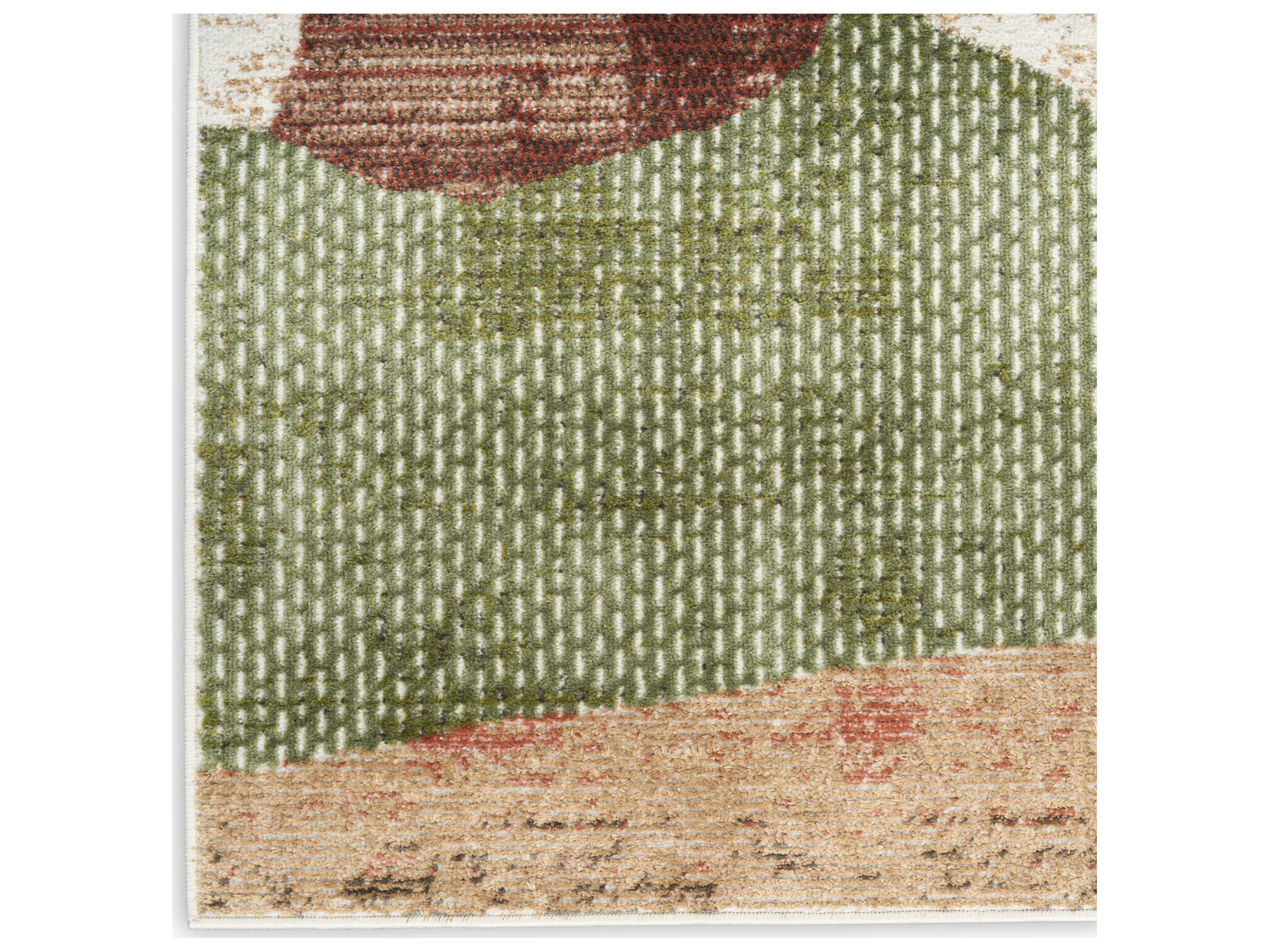 Nourison Nordic Abstract Runner Area Rug