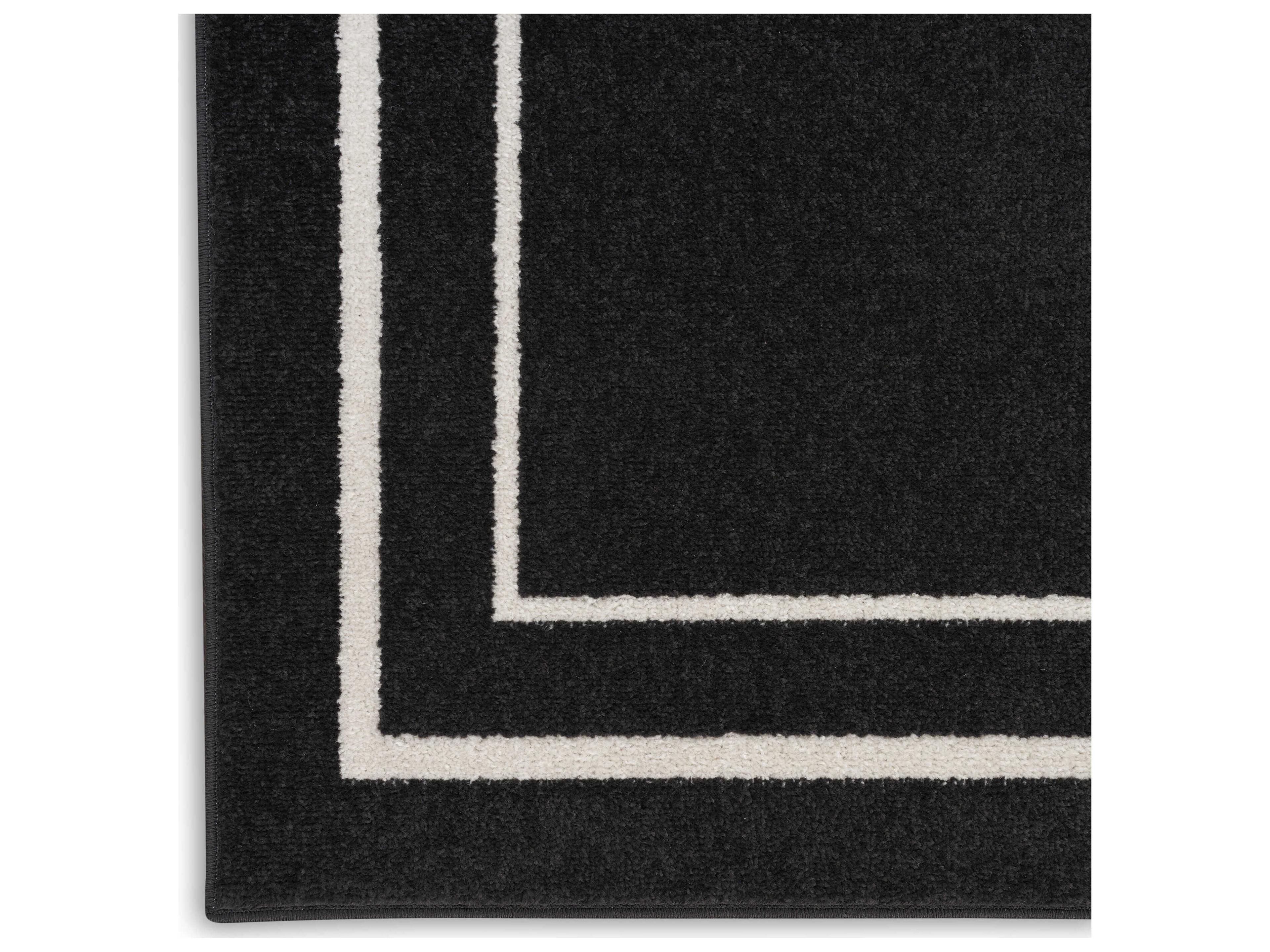 Nourison Essentials Bordered Runner Area Rug
