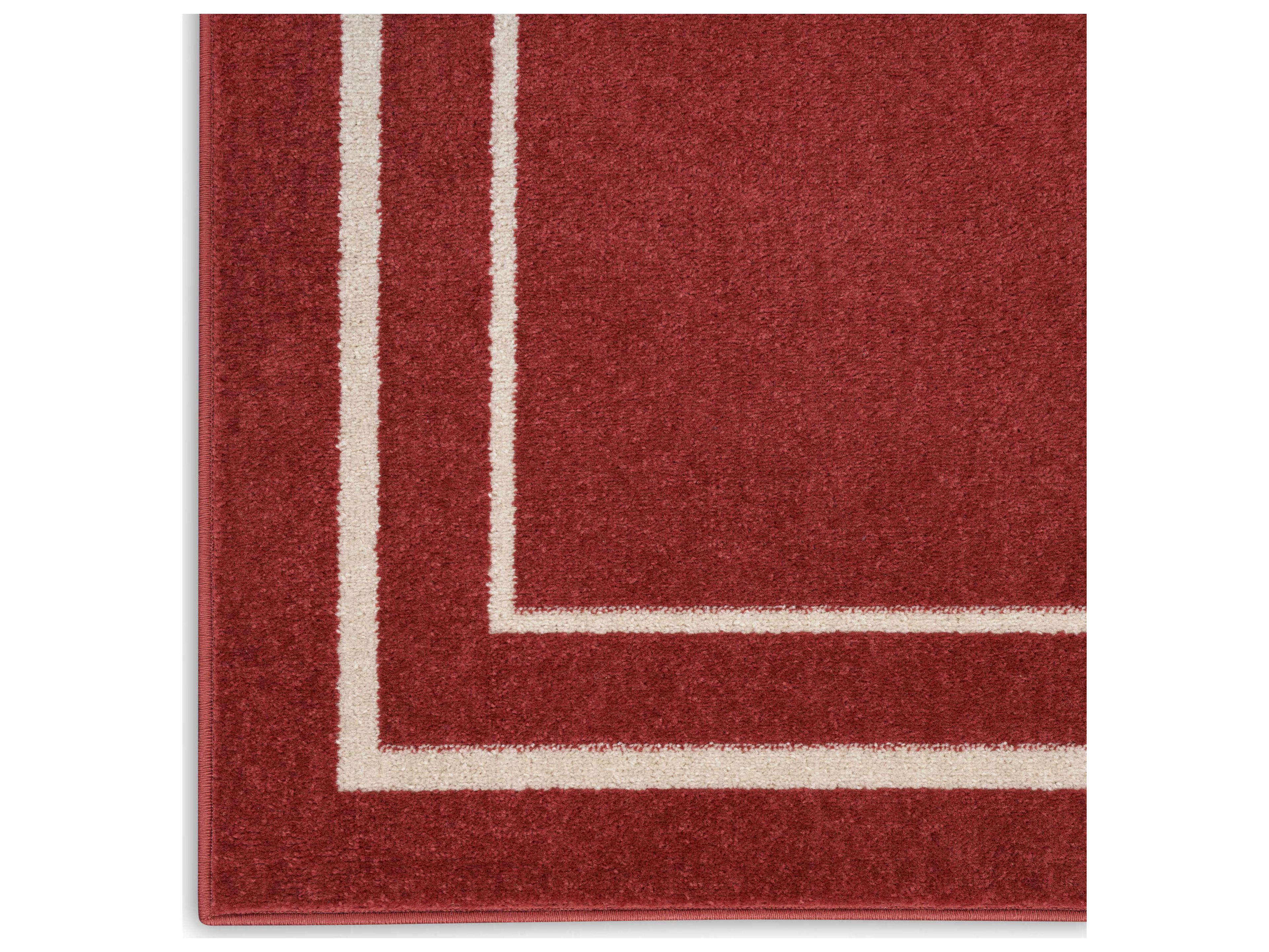 Nourison Essentials Bordered Runner Area Rug
