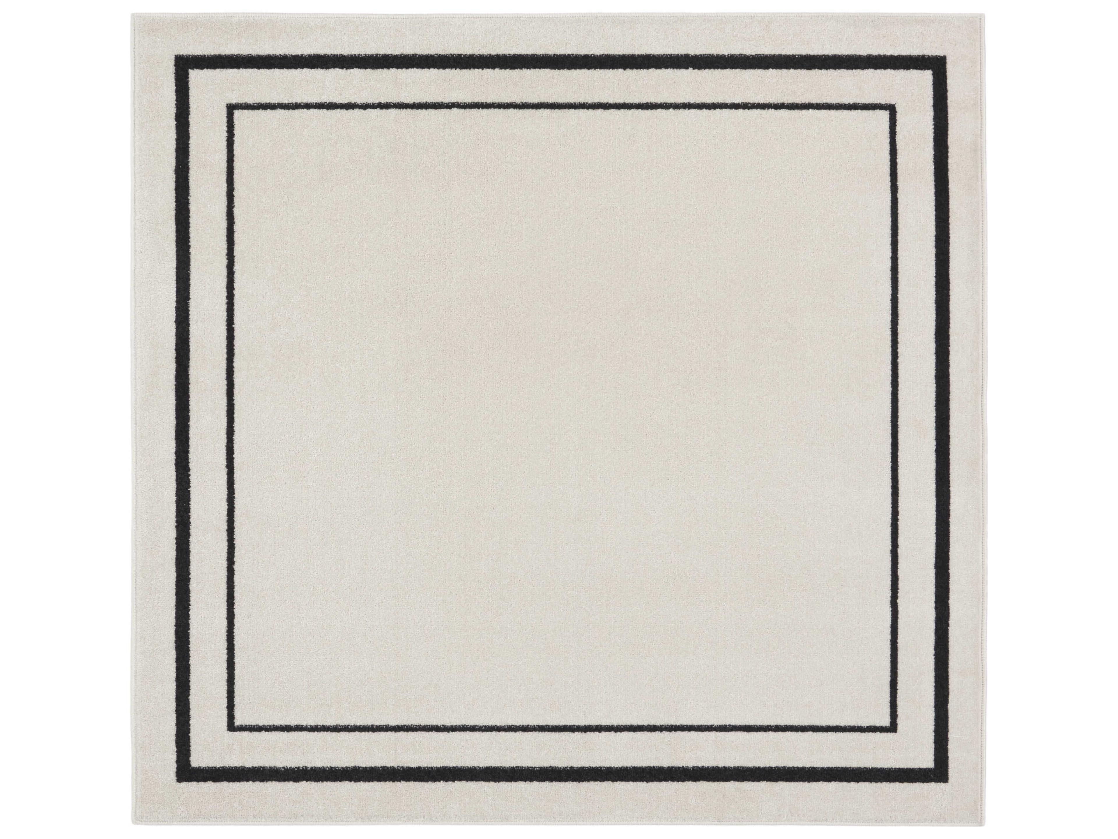 Essentials Bordered Area Rug