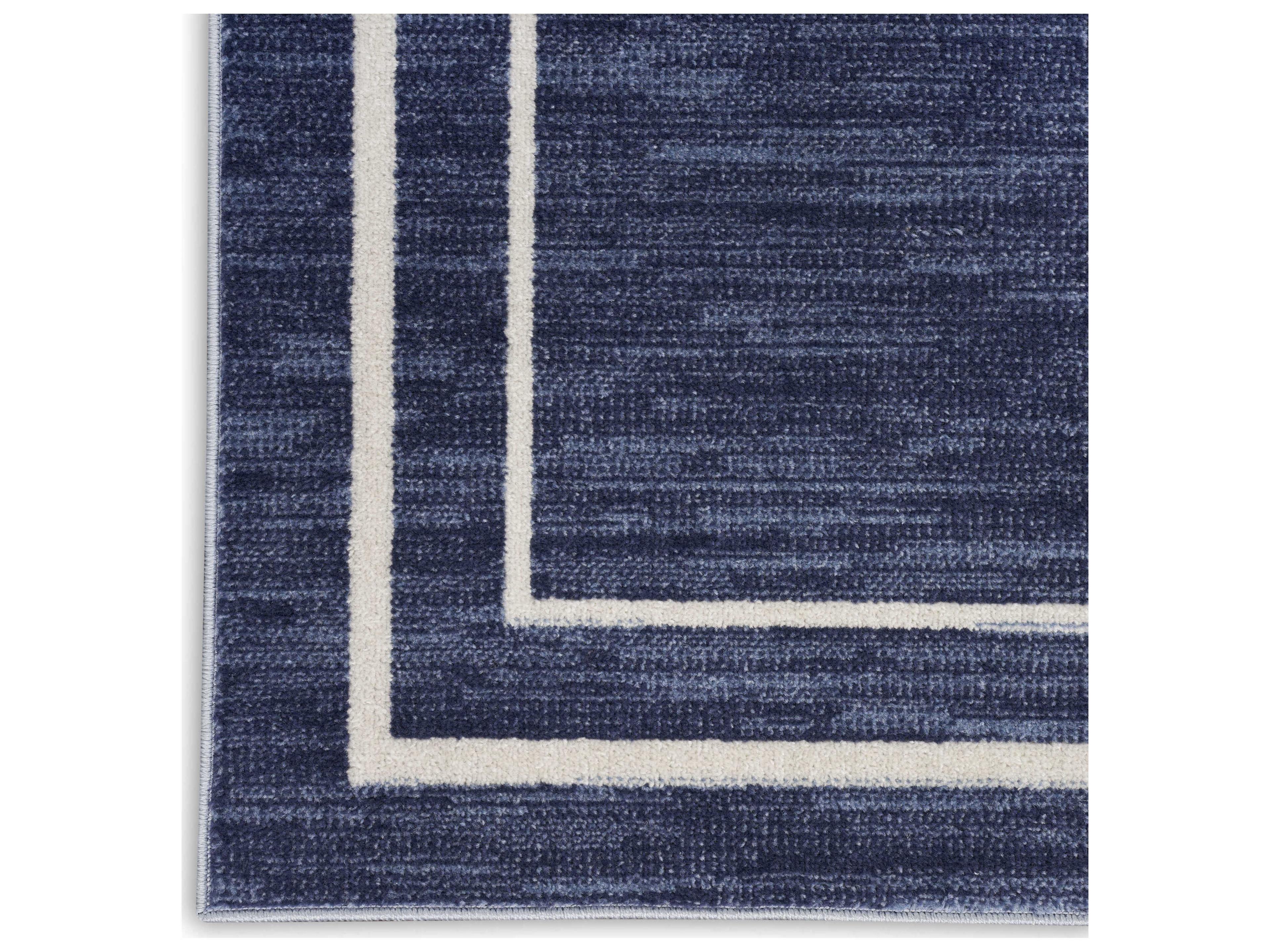 Nourison Essentials Bordered Runner Area Rug