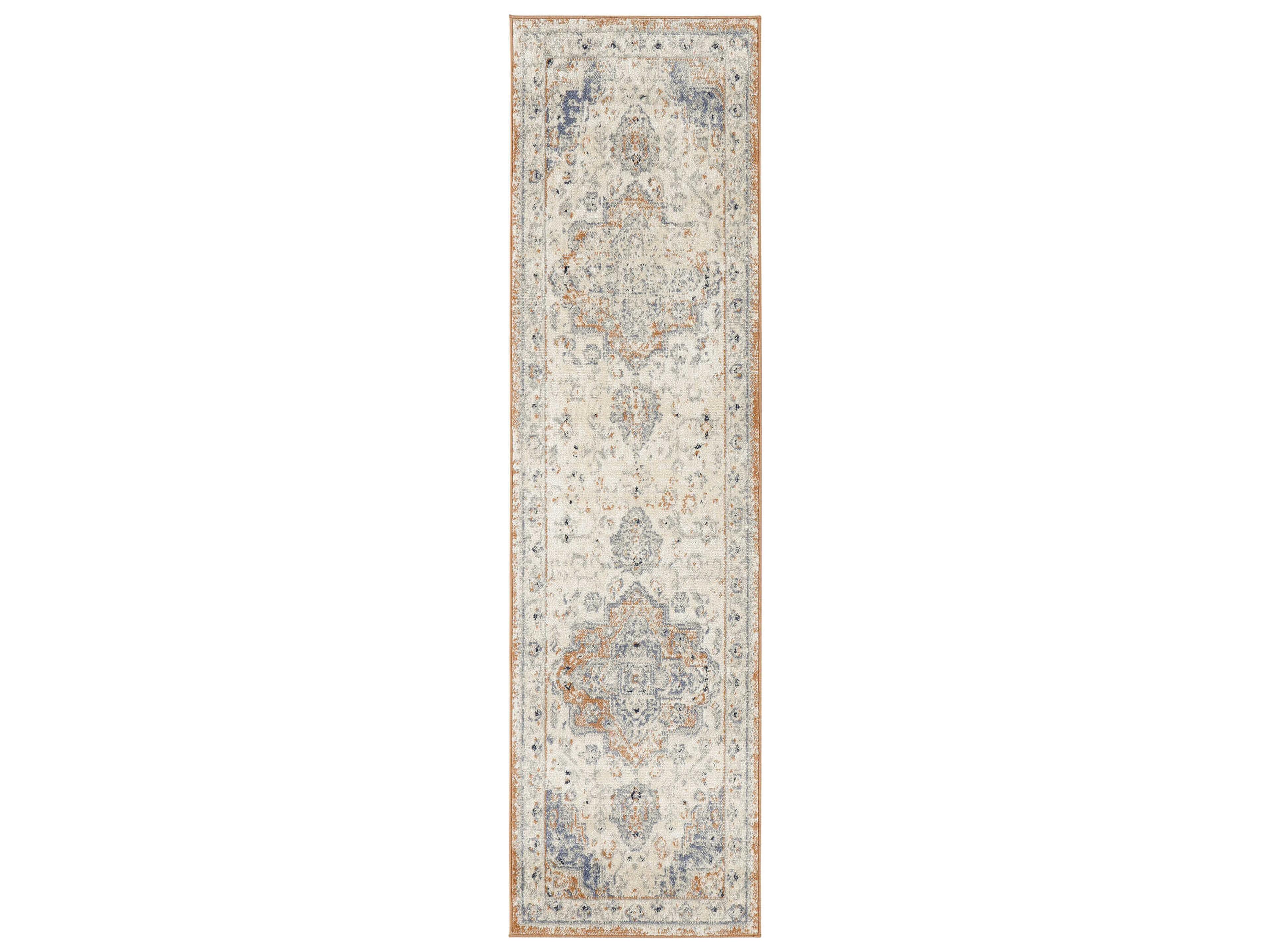 Essentials Persian Bordered Runner Area Rug