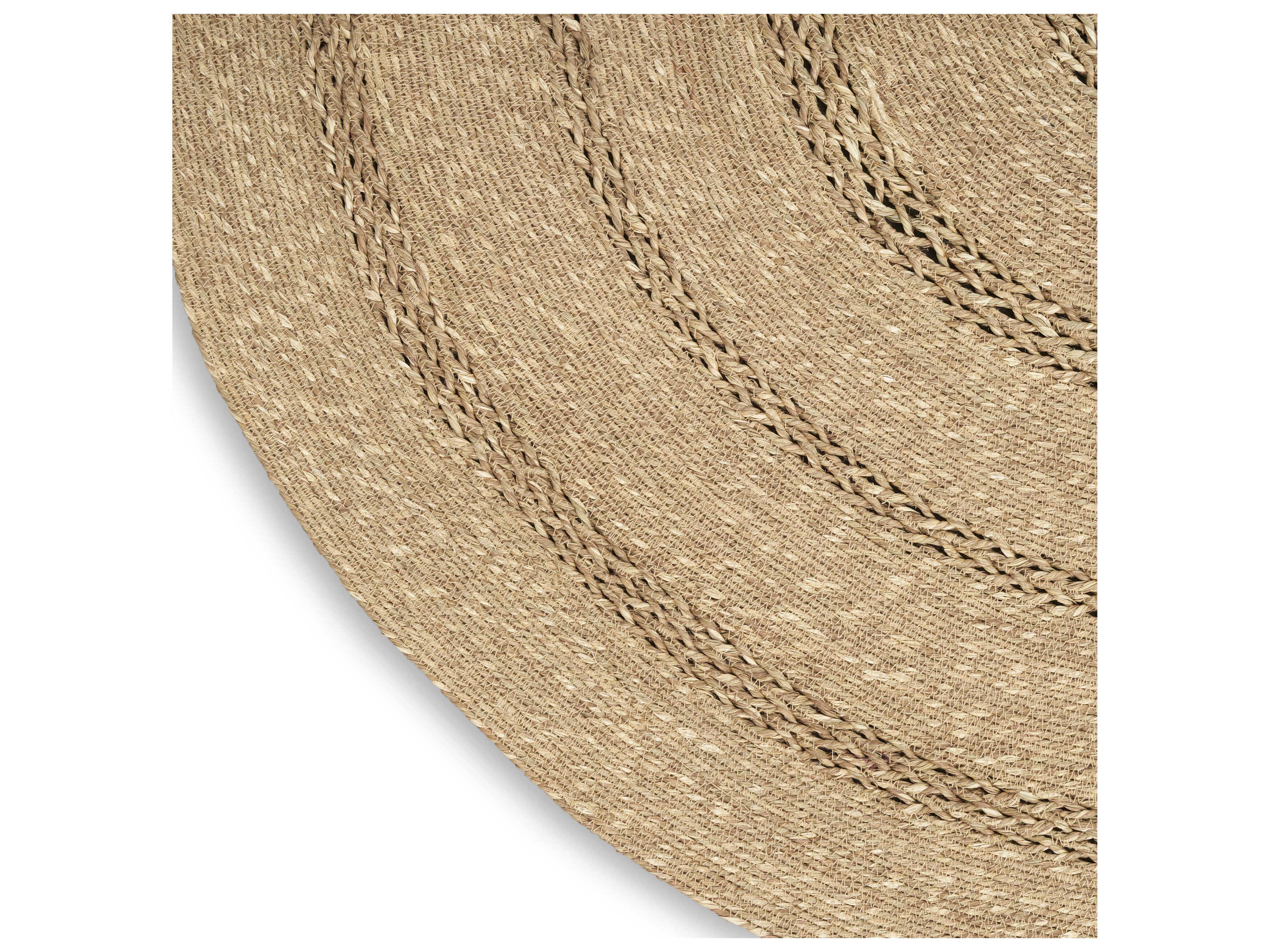 Nourison Natural Seagrass Round Area Rug