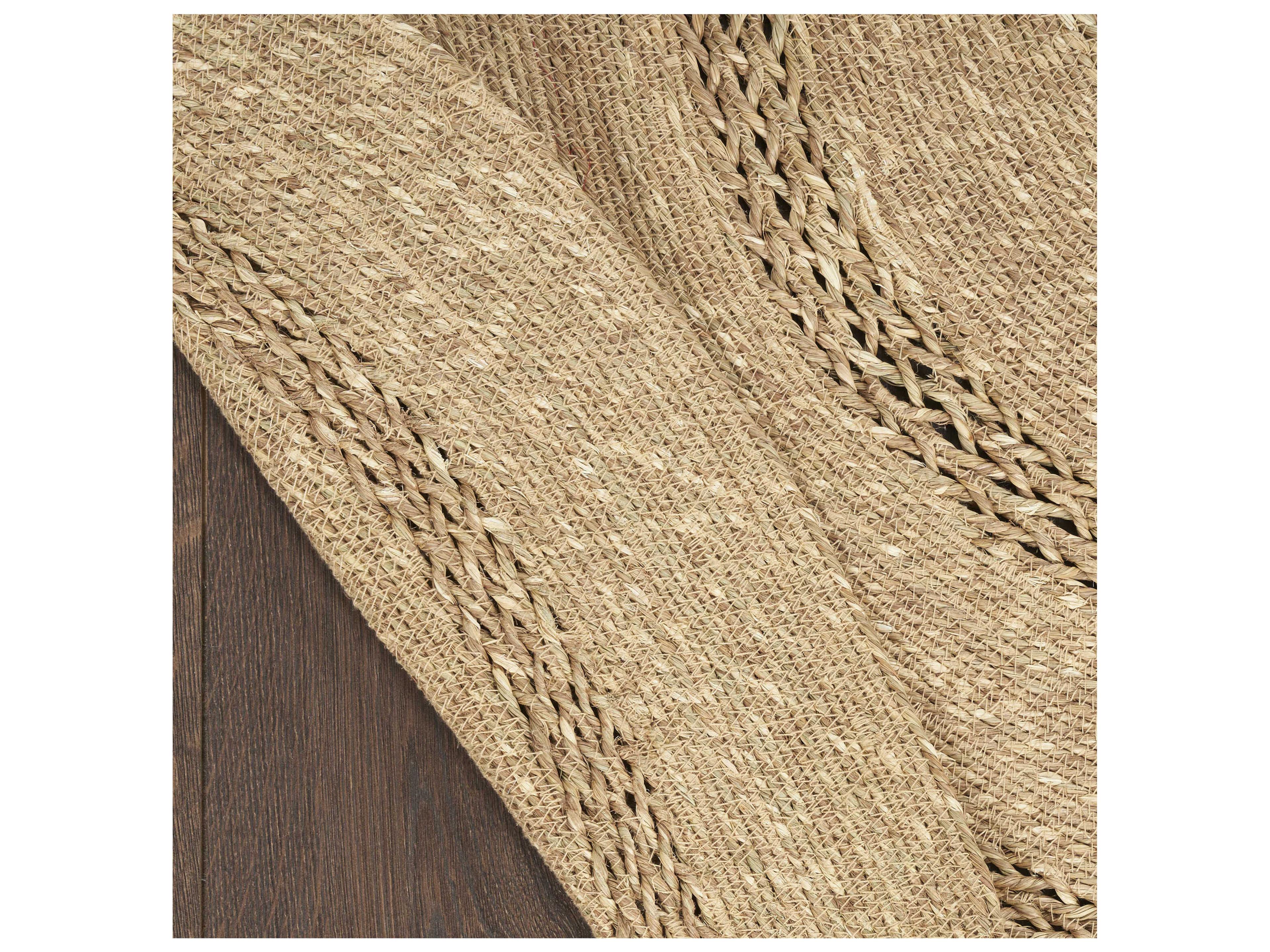 Nourison Natural Seagrass Round Area Rug