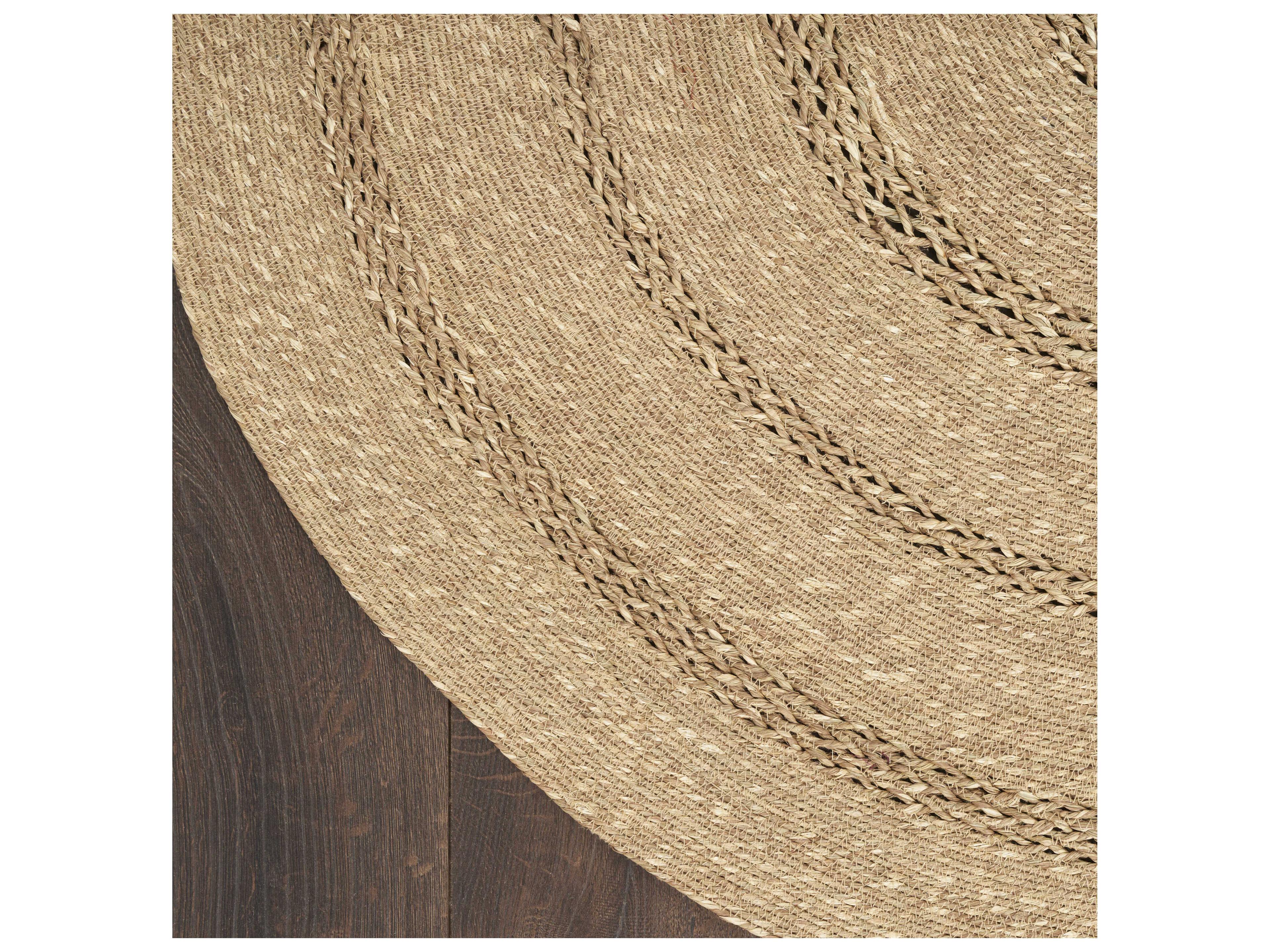 Nourison Natural Seagrass Round Area Rug