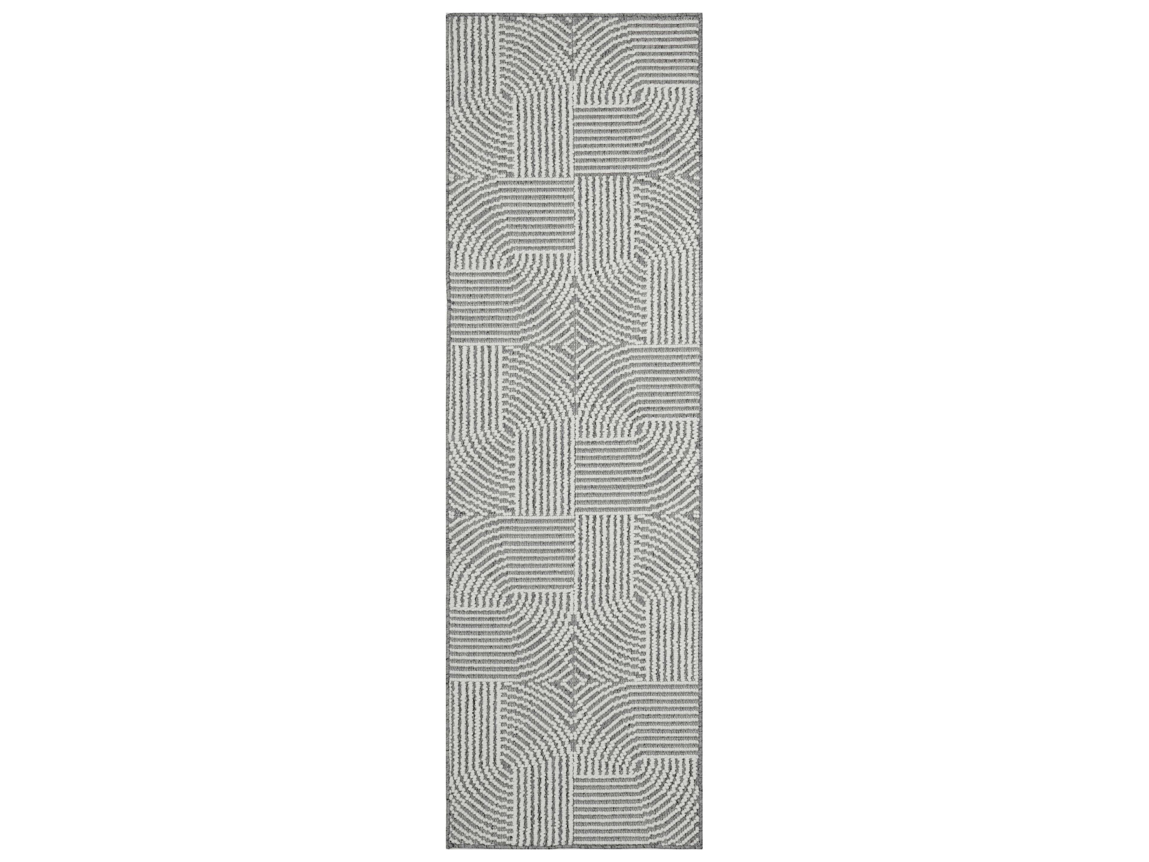 Natural Texture Abstract Runner Area Rug