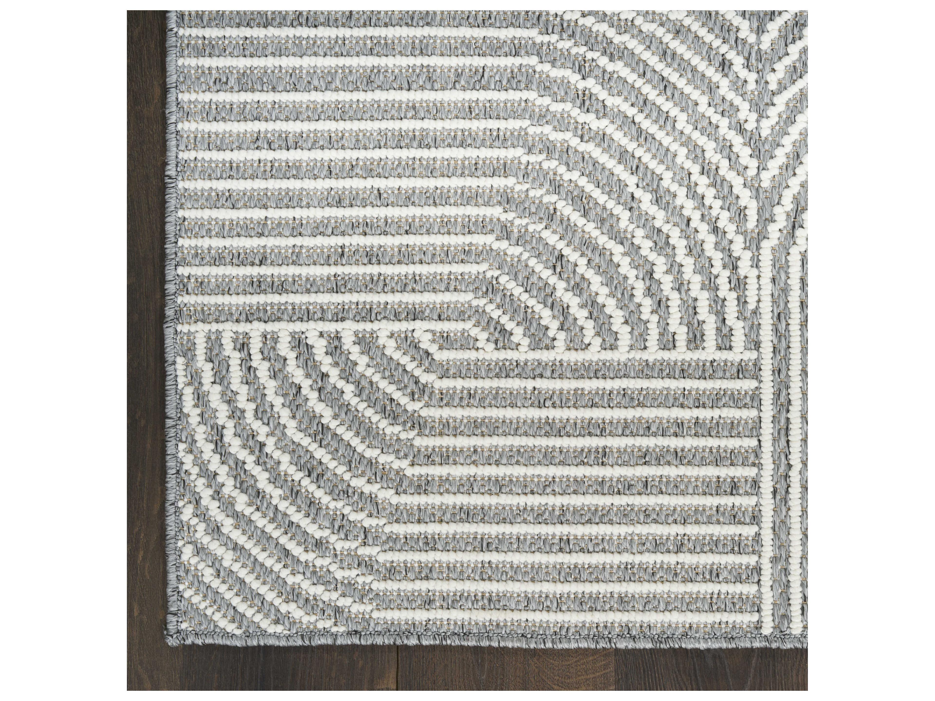 Nourison Natural Texture Abstract Runner Area Rug