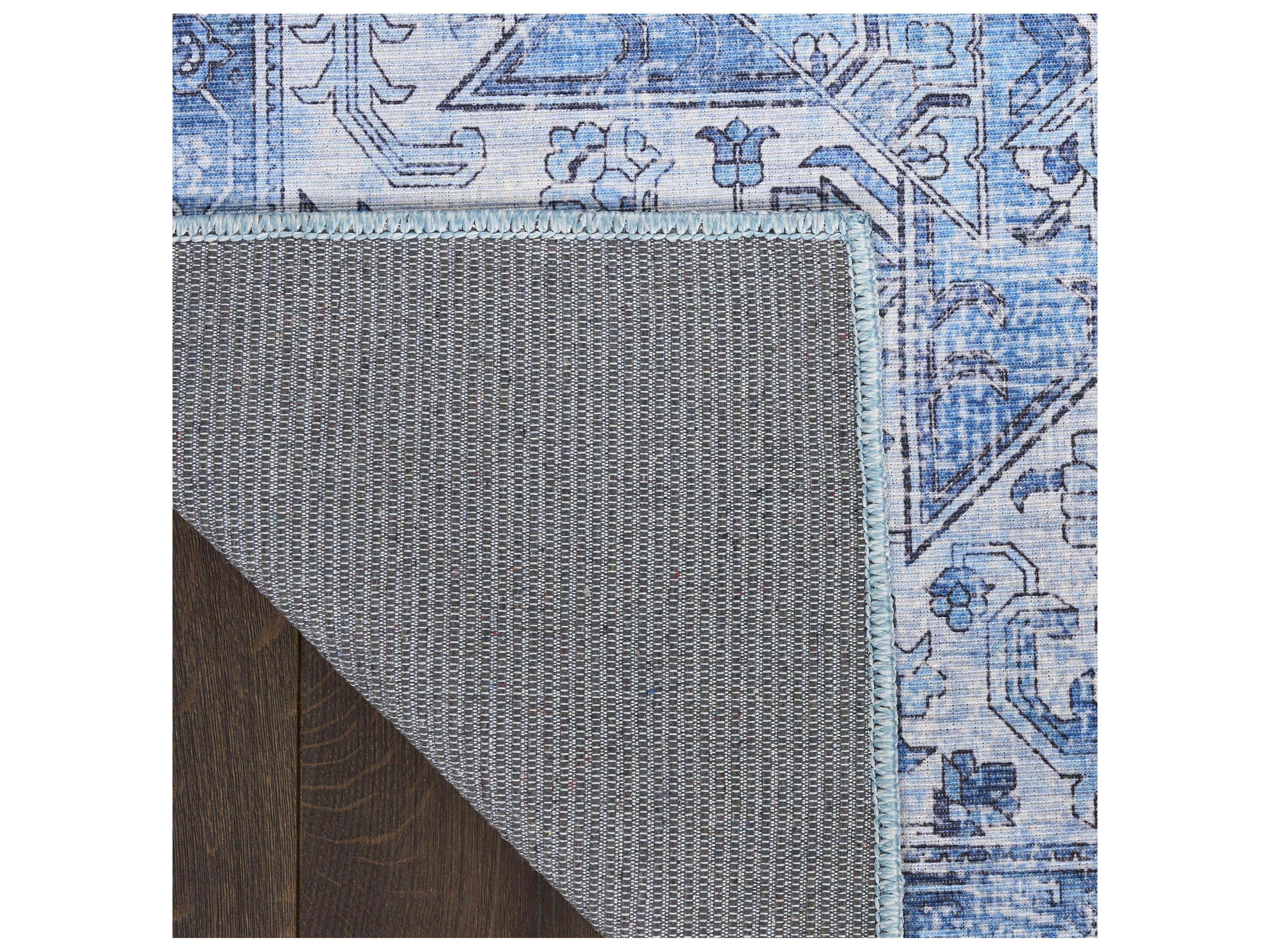Nourison Washables Bordered Runner Area Rug